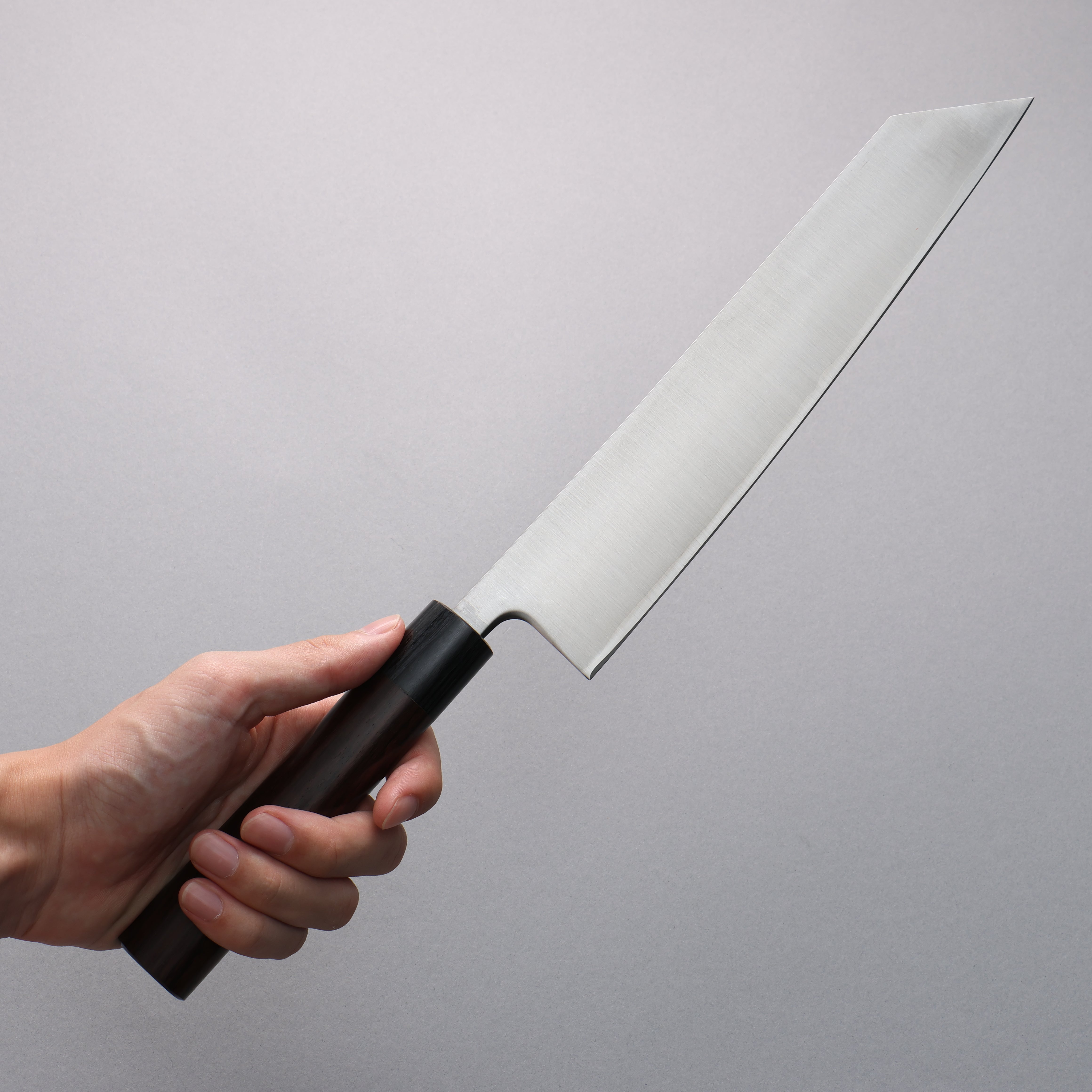 Seisuke SRS13 Migaki Finished Kiritsuke Gyuto 240mm Rosewood (Ferrule: Black Pakka Wood) Handle - Japanny - Best Japanese Knife