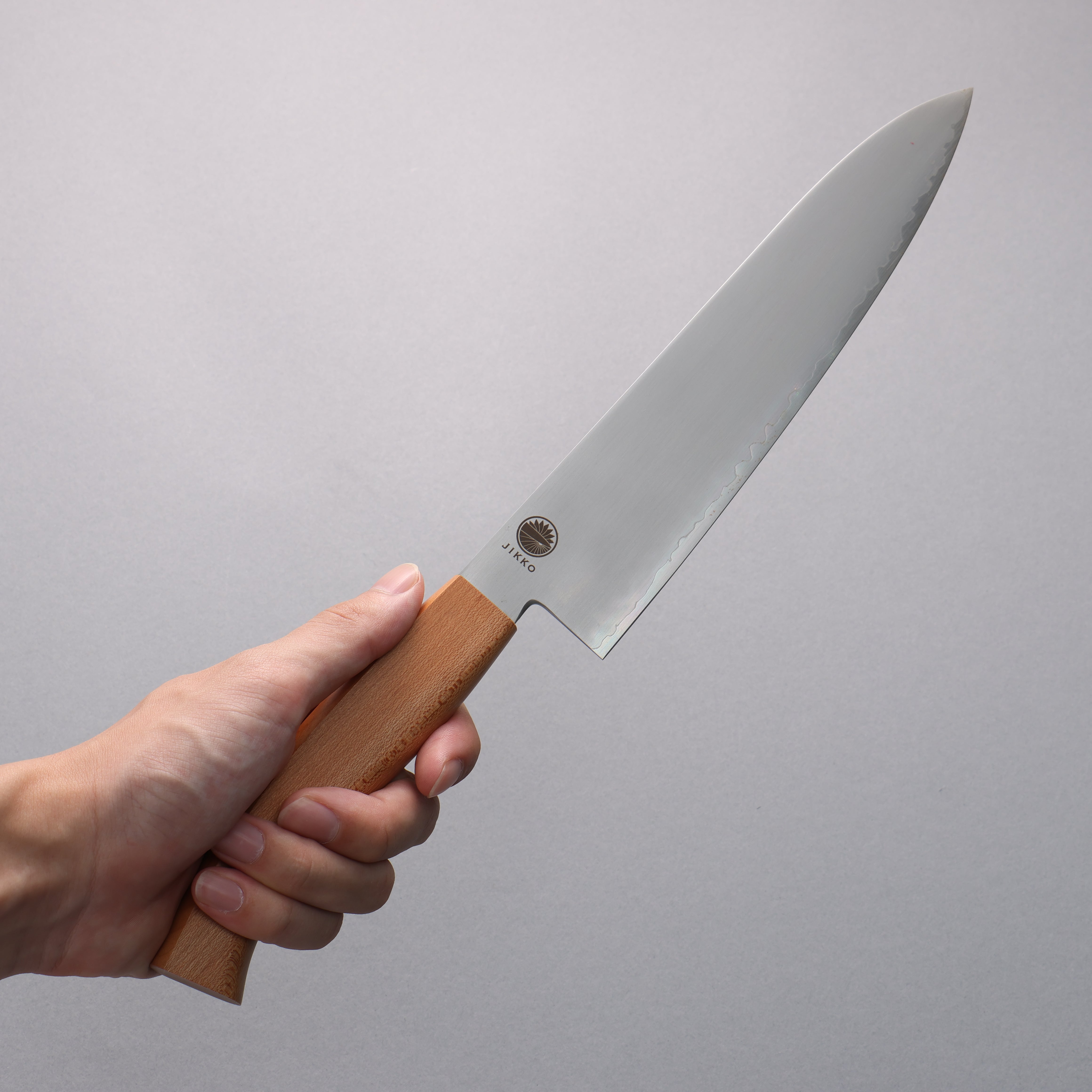 Jikko VG10 Gyuto 210mm Cherry Wood Handle - Japanny - Best Japanese Knife