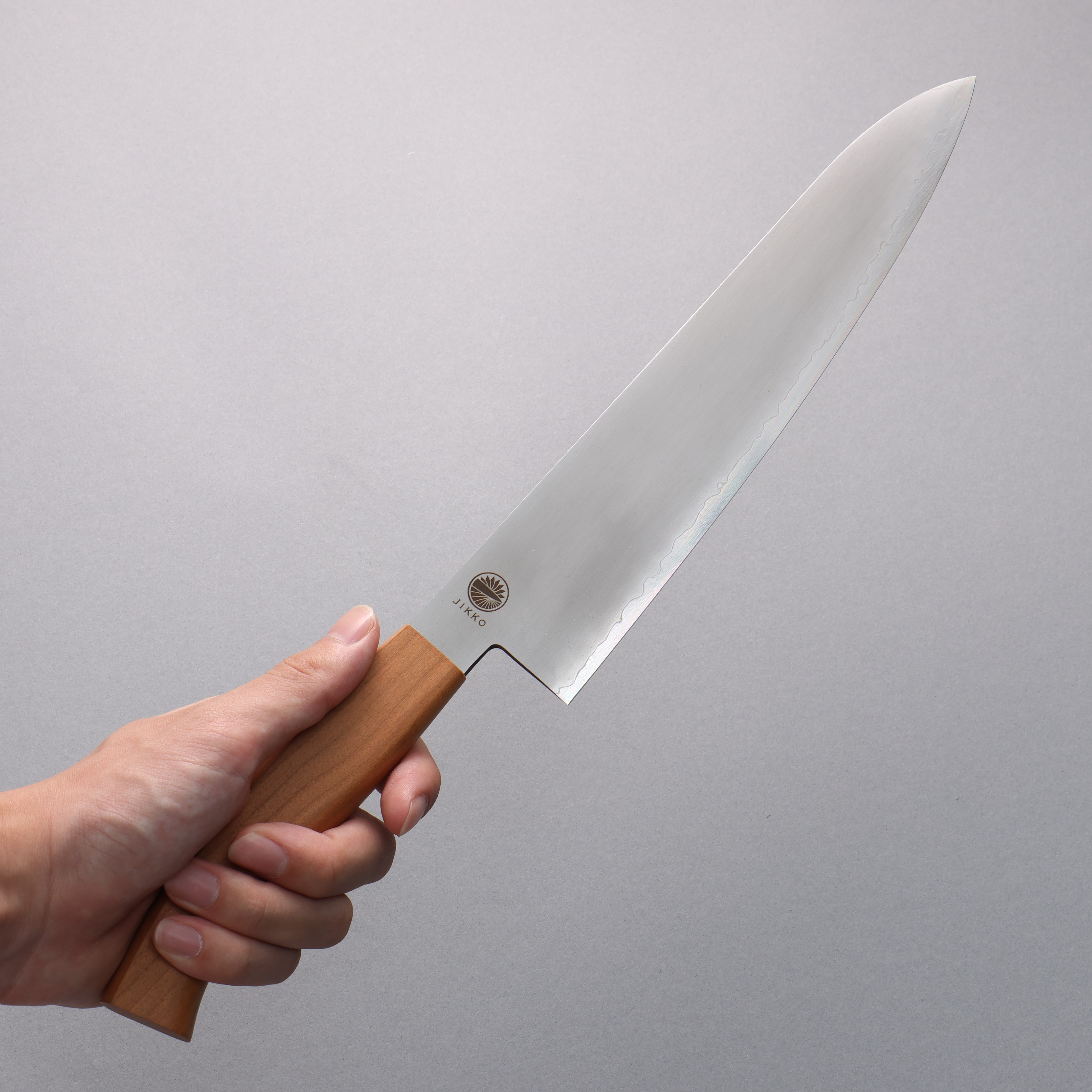 Jikko VG10 Gyuto 240mm Cherry Wood Handle - Japanny - Best Japanese Knife