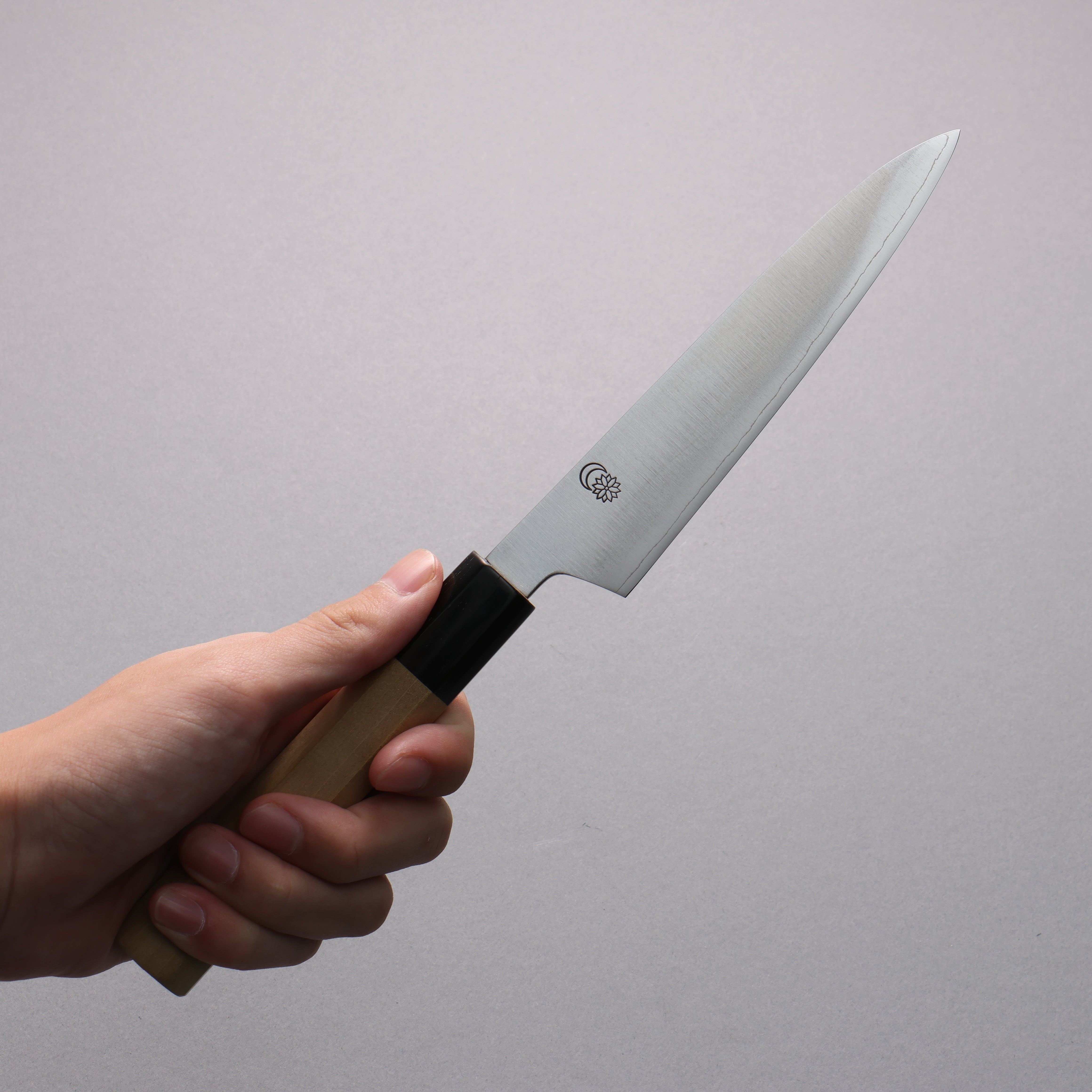Kikuzuki Silver Steel No.3 Bokashi Petty-Utility 150mm Magnolia Handle - Japanny - Best Japanese Knife