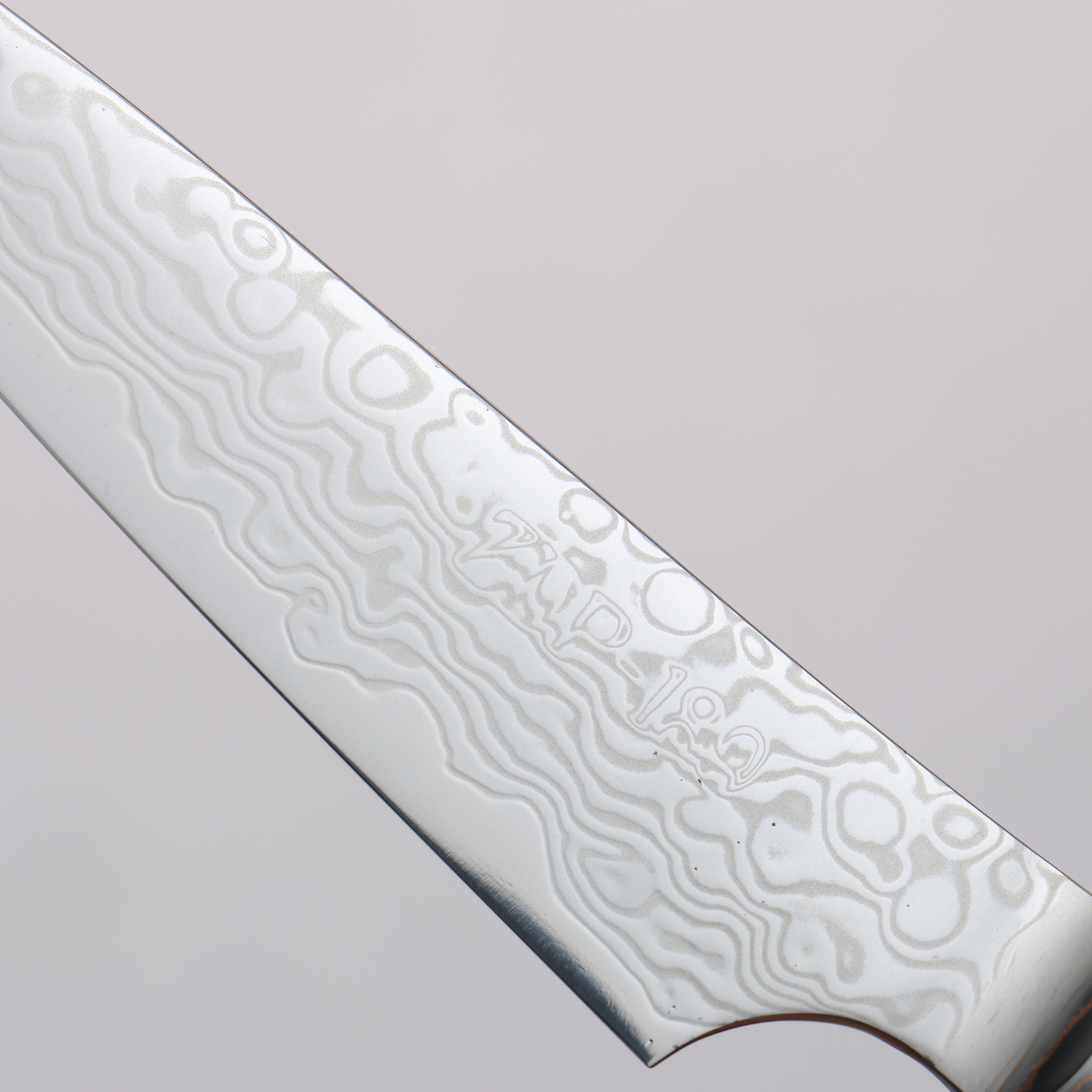 Kajin ZDP189 Damascus Migaki Finished Petty-Utility 95mm Corian with Turquoise Inlay Handle - Japanny - Best Japanese Knife