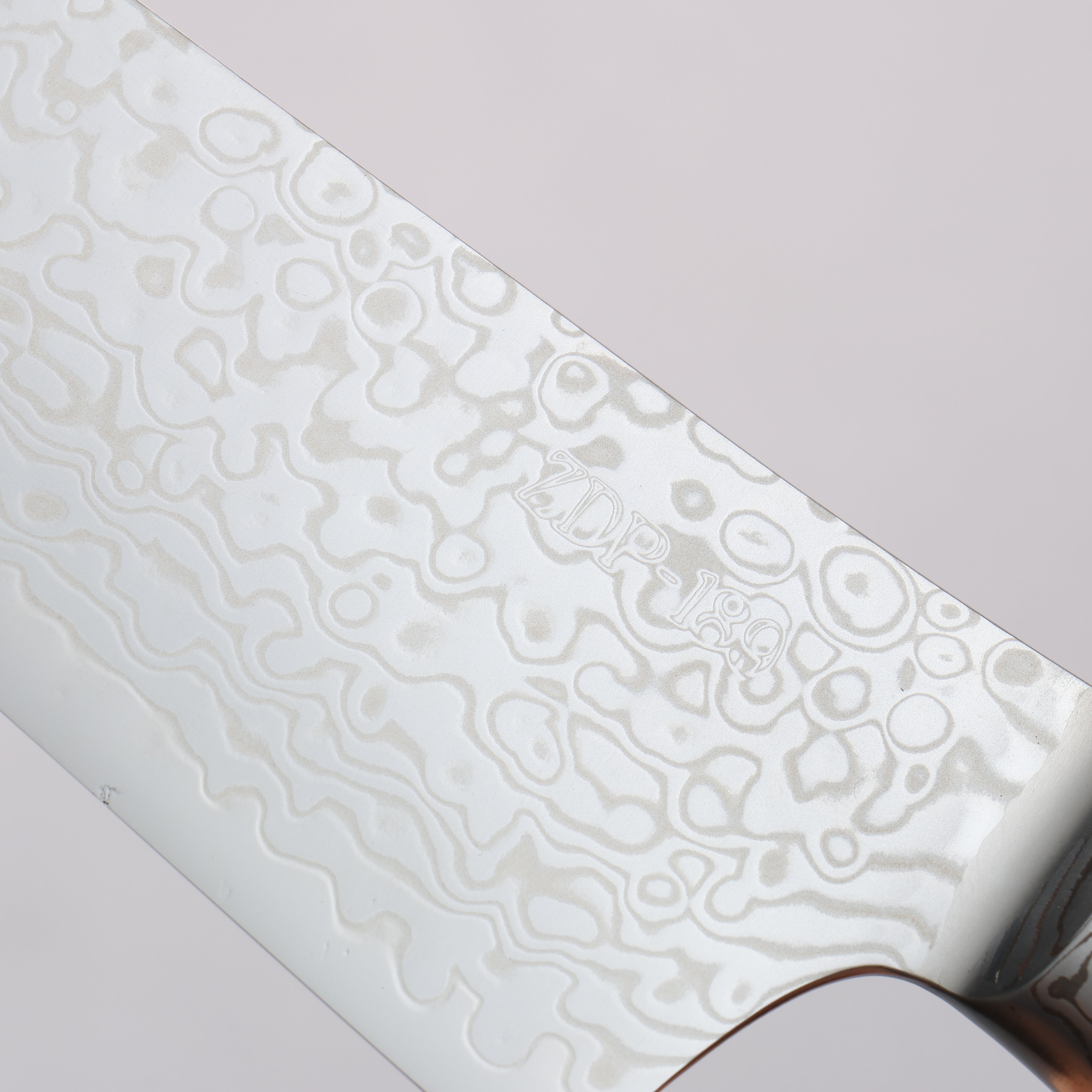 Kajin ZDP189 Damascus Migaki Finished Gyuto 210mm Abalone Inlay Handle - Japanny - Best Japanese Knife