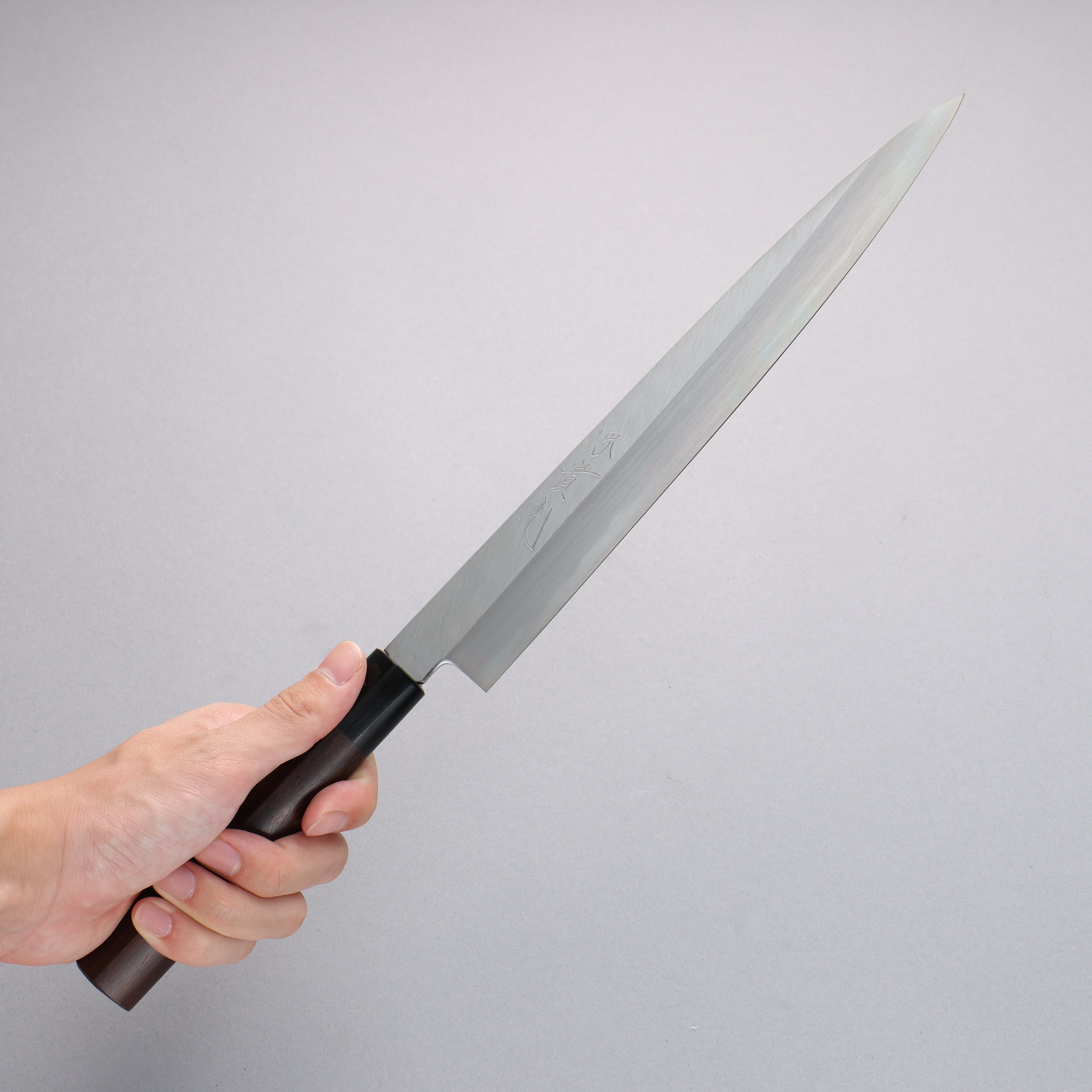 Jikko White Steel No.2 Yanagiba 330mm Shitan Handle - Japanny - Best Japanese Knife