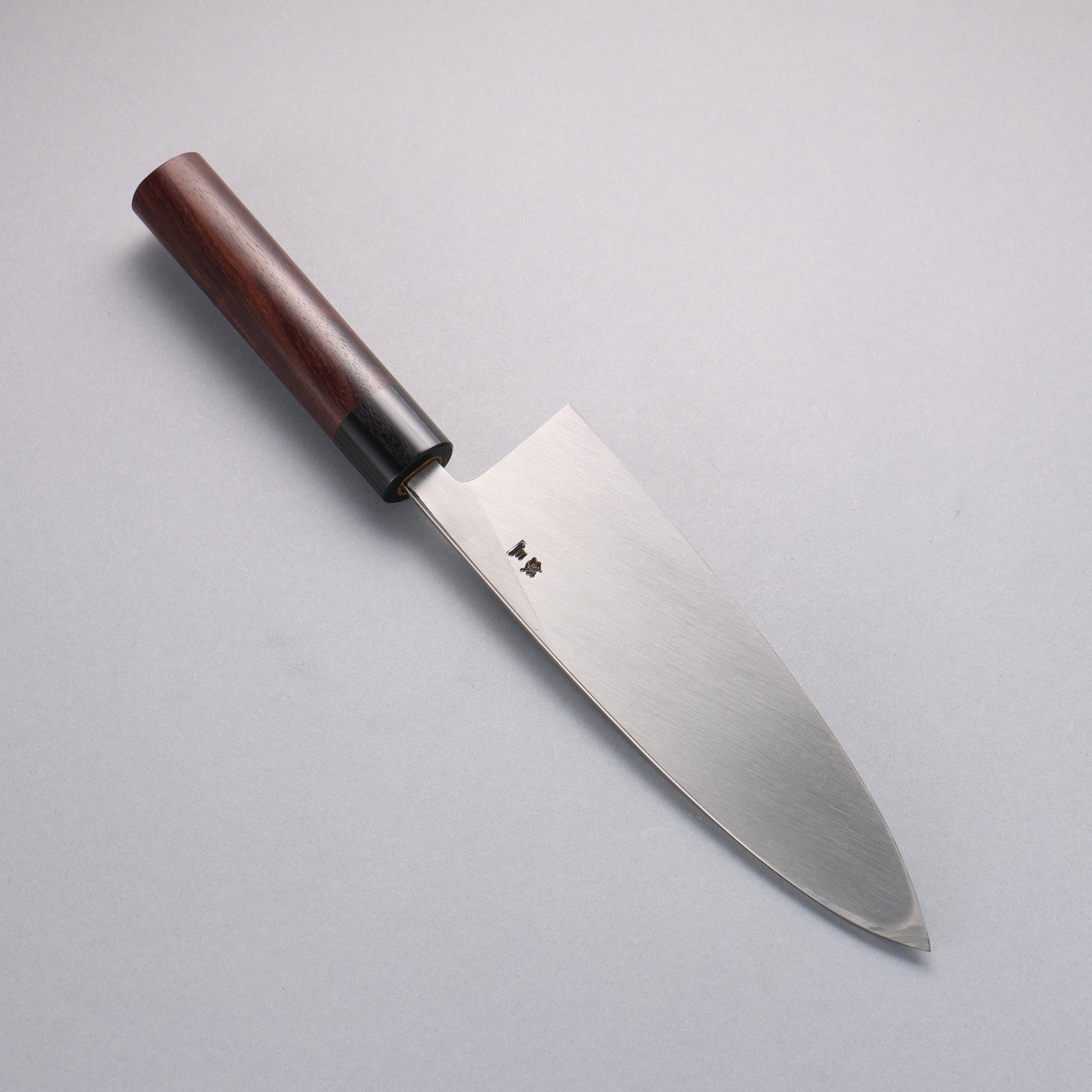 Jikko Silver Steel No.3 Deba 210mm Shitan Handle - Japanny - Best Japanese Knife