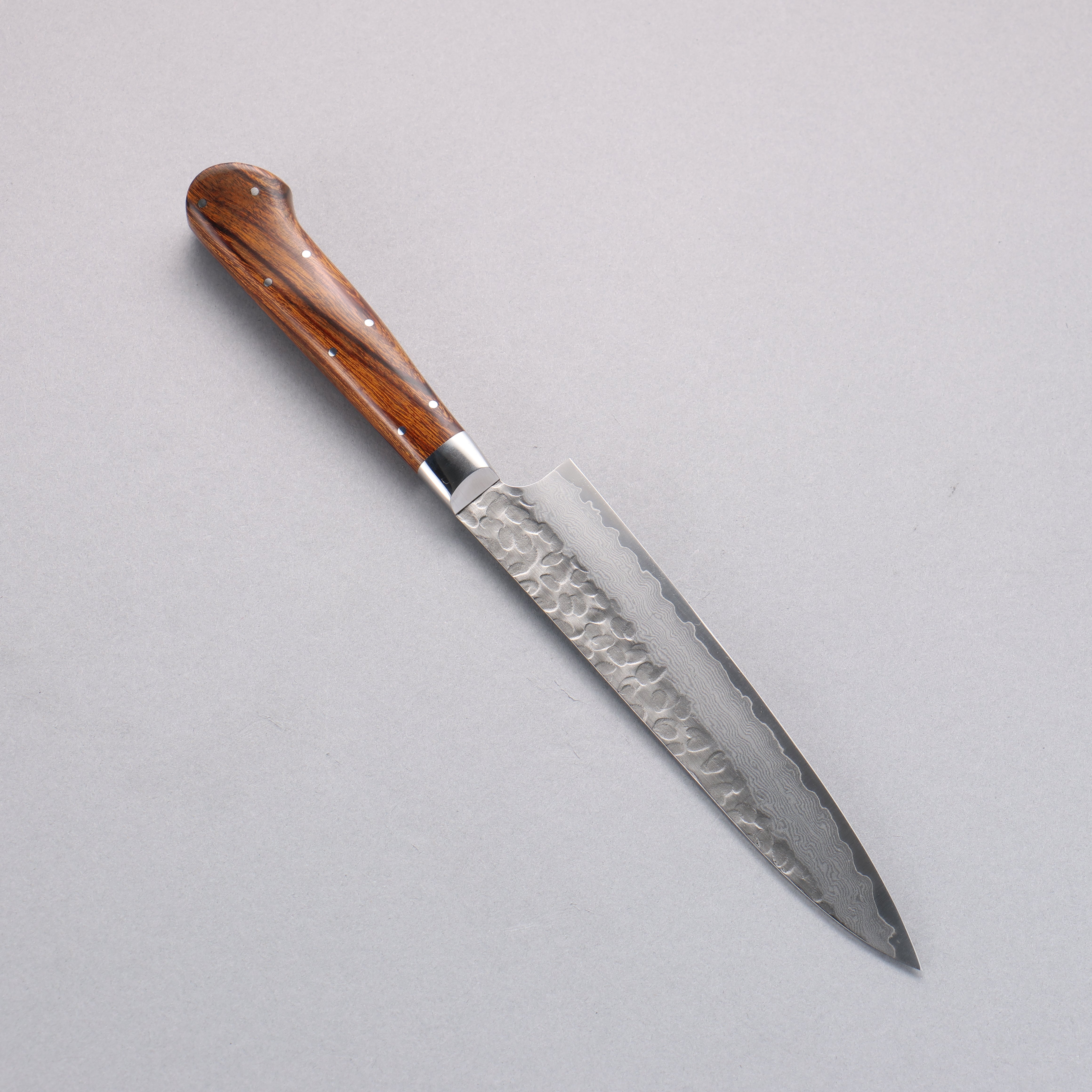 Sakai Takayuki VG10 33 Layer Damascus Petty-Utility 150mm Desert Ironwood(Sugihara model) Handle - Japanny - Best Japanese Knife