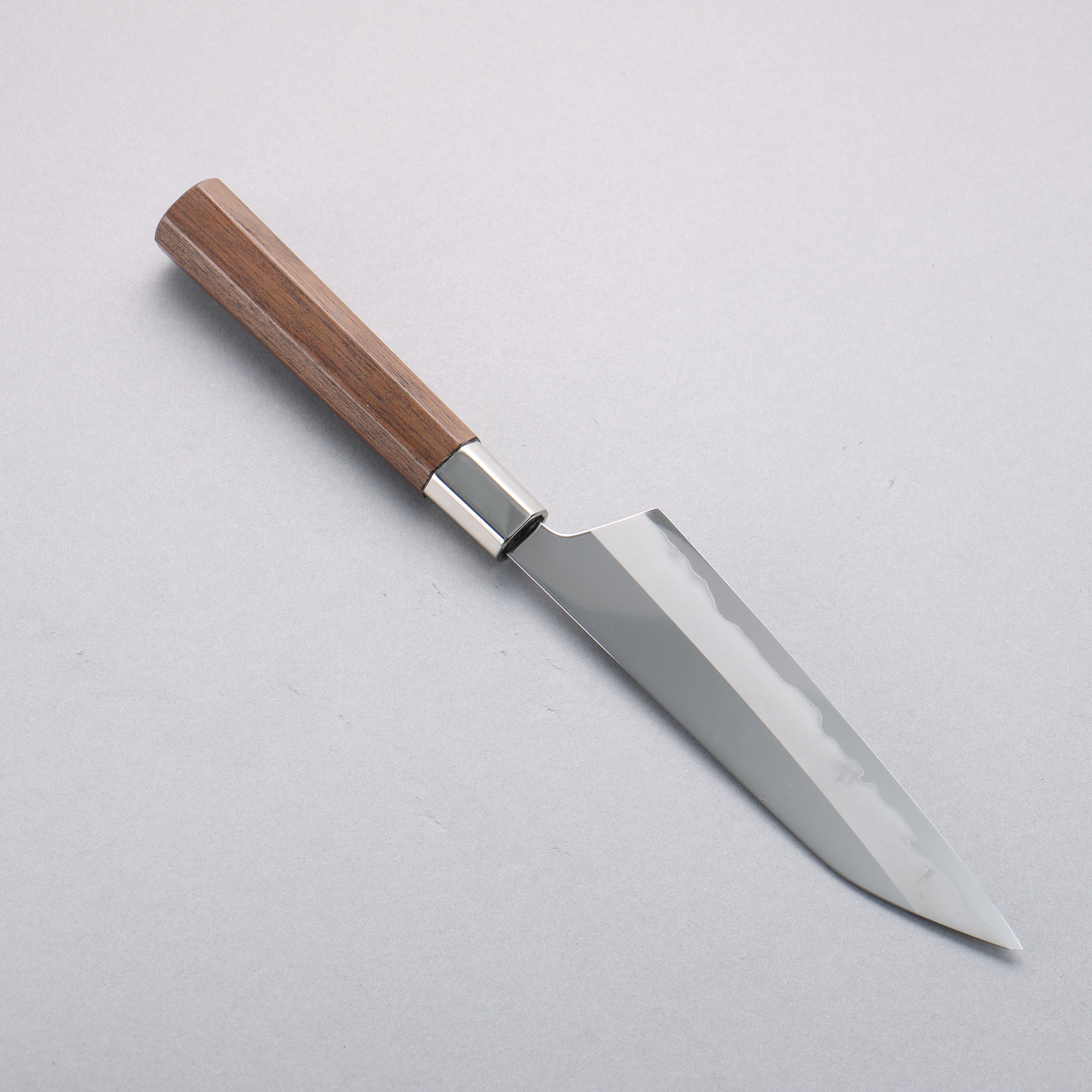 Kurotori Silver Steel No.3 Migaki Finished Petty-Utility 150mm Walnut Handle - Japanny - Best Japanese Knife