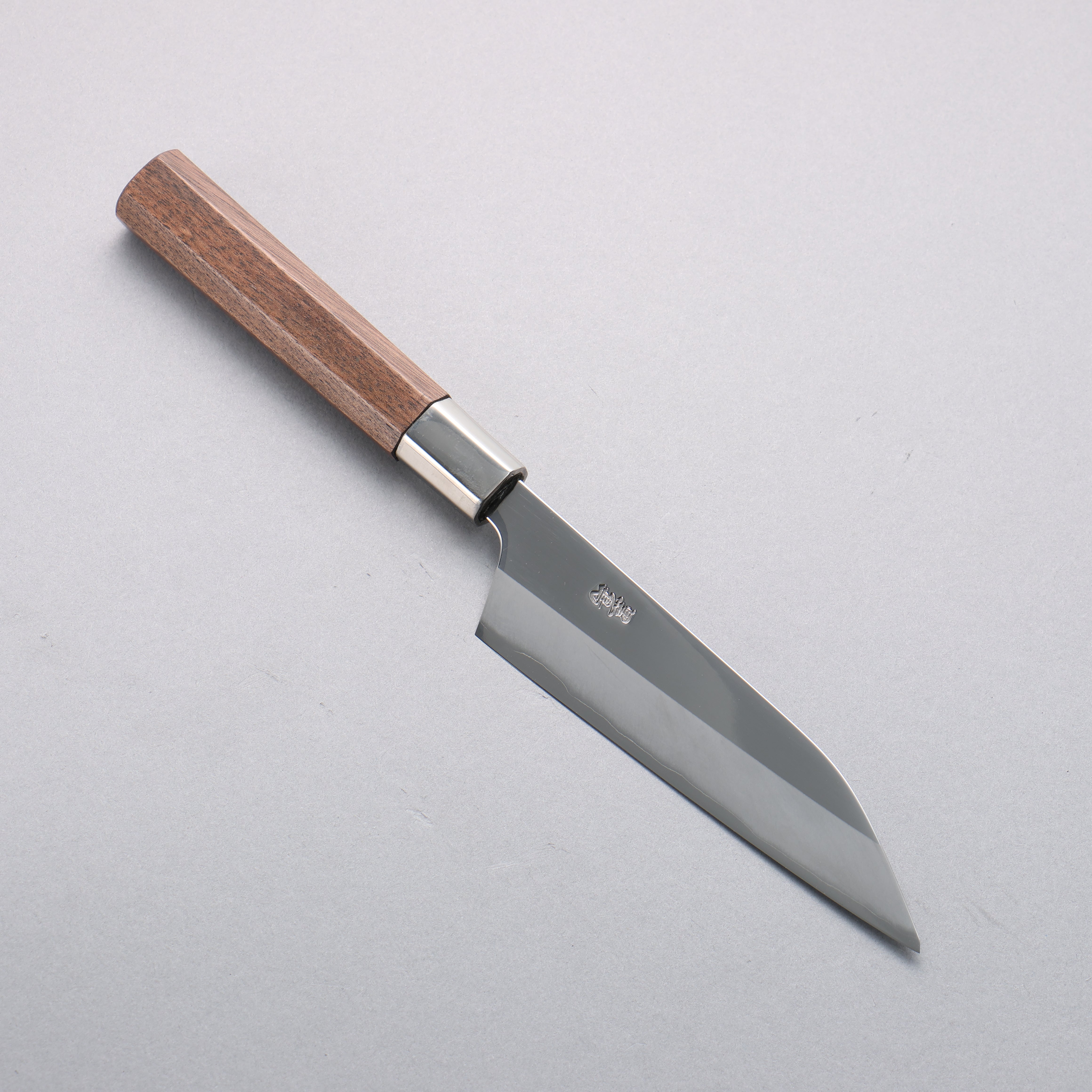 Kurotori Silver Steel No.3 Migaki Finished Petty-Utility 135mm Walnut Handle - Japanny - Best Japanese Knife