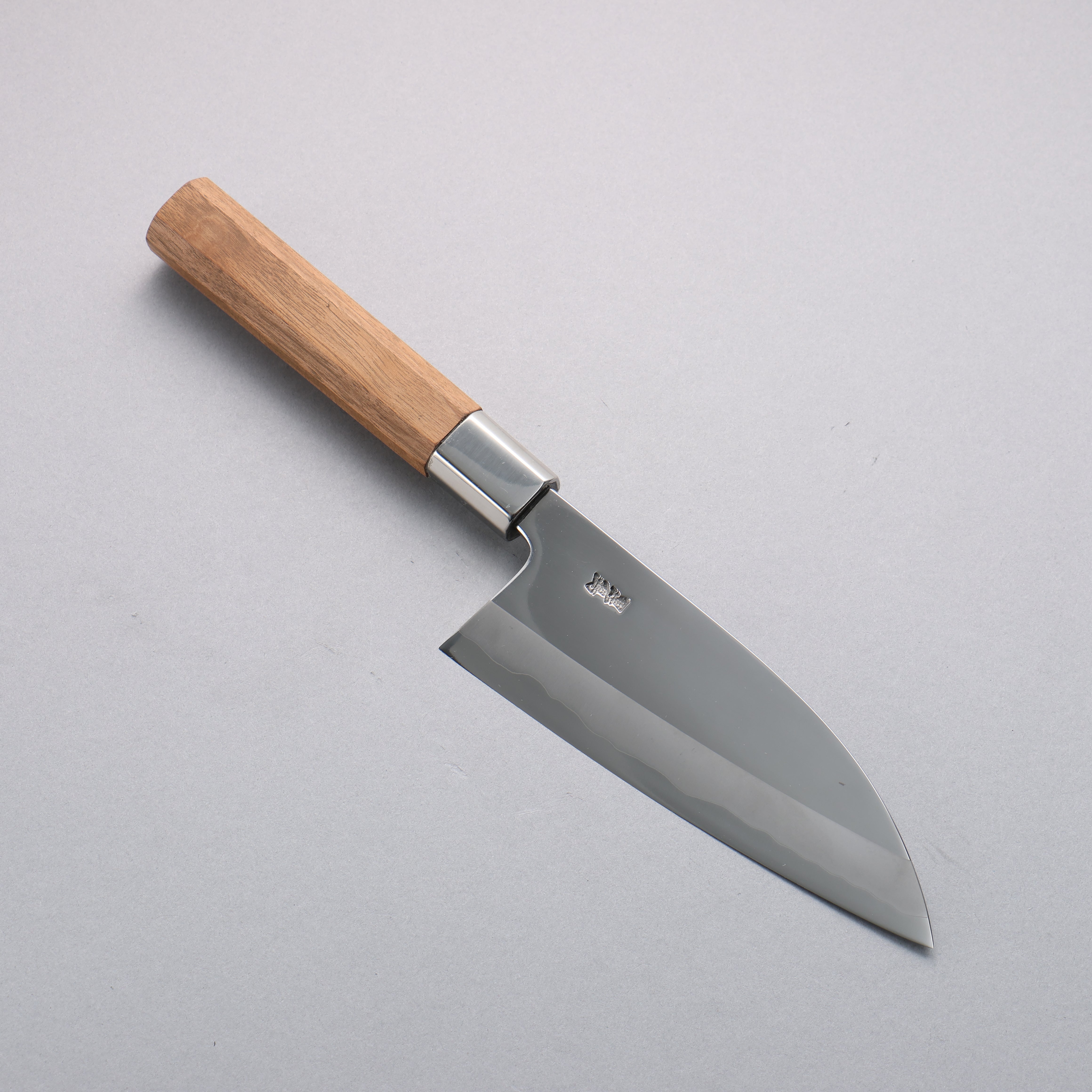 Kurotori Silver Steel No.3 Migaki Finished Deba 165mm Walnut Handle - Japanny - Best Japanese Knife