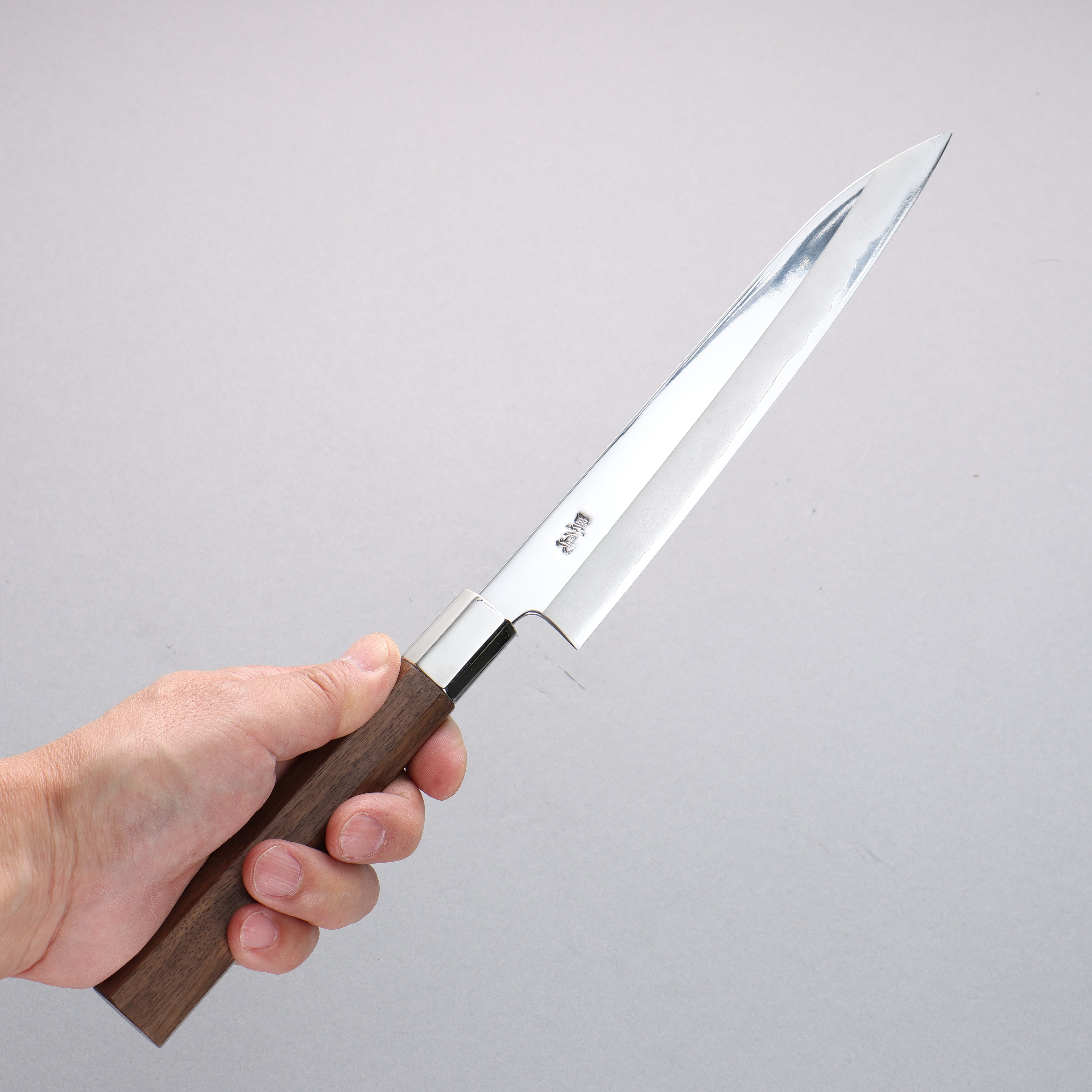 Kurotori Silver Steel No.3 Migaki Finished Sujihiki 195mm Walnut Handle - Japanny - Best Japanese Knife