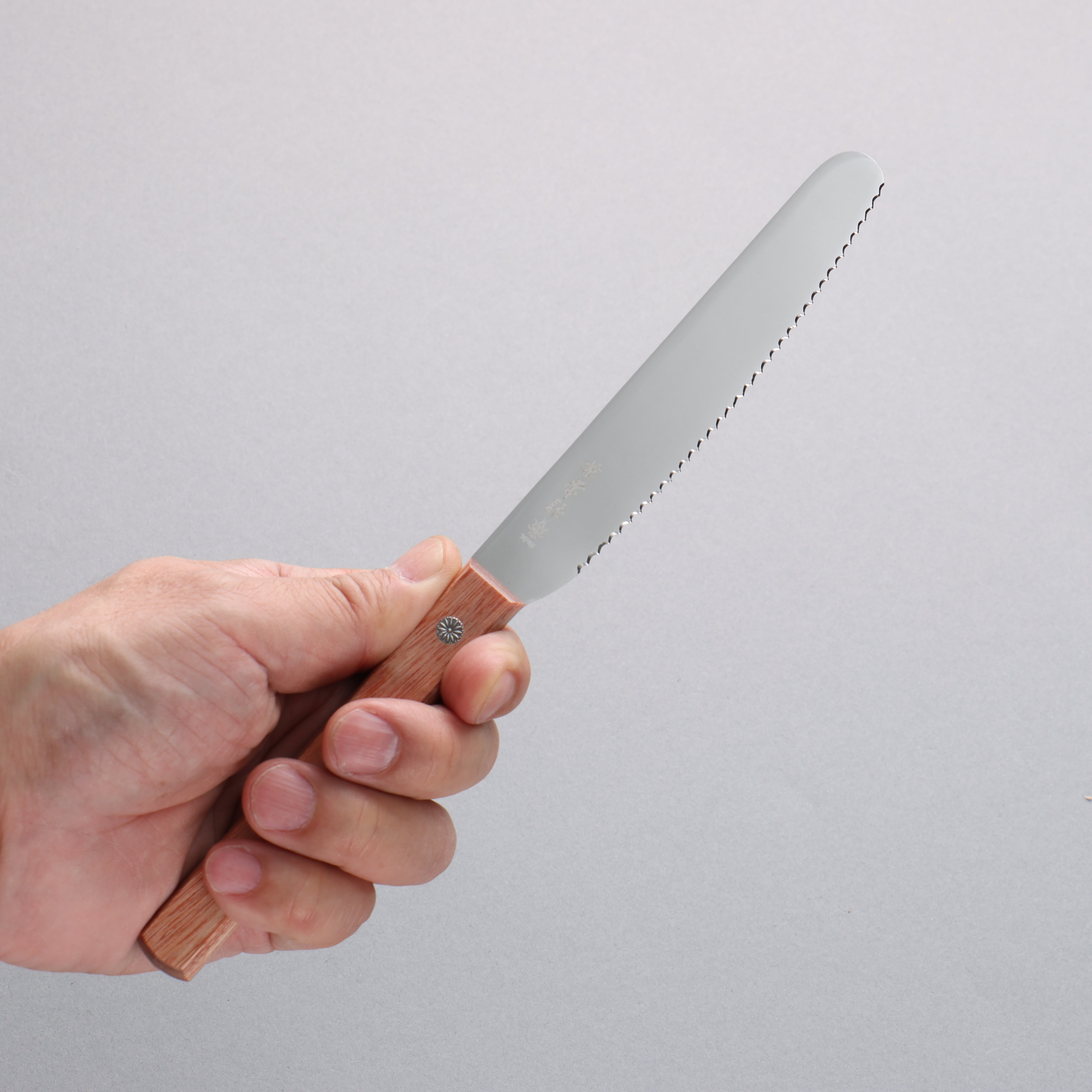 Kanetsune DSR-1K6 Spread Knife 110mm Pakka wood Handle - Japanny - Best Japanese Knife