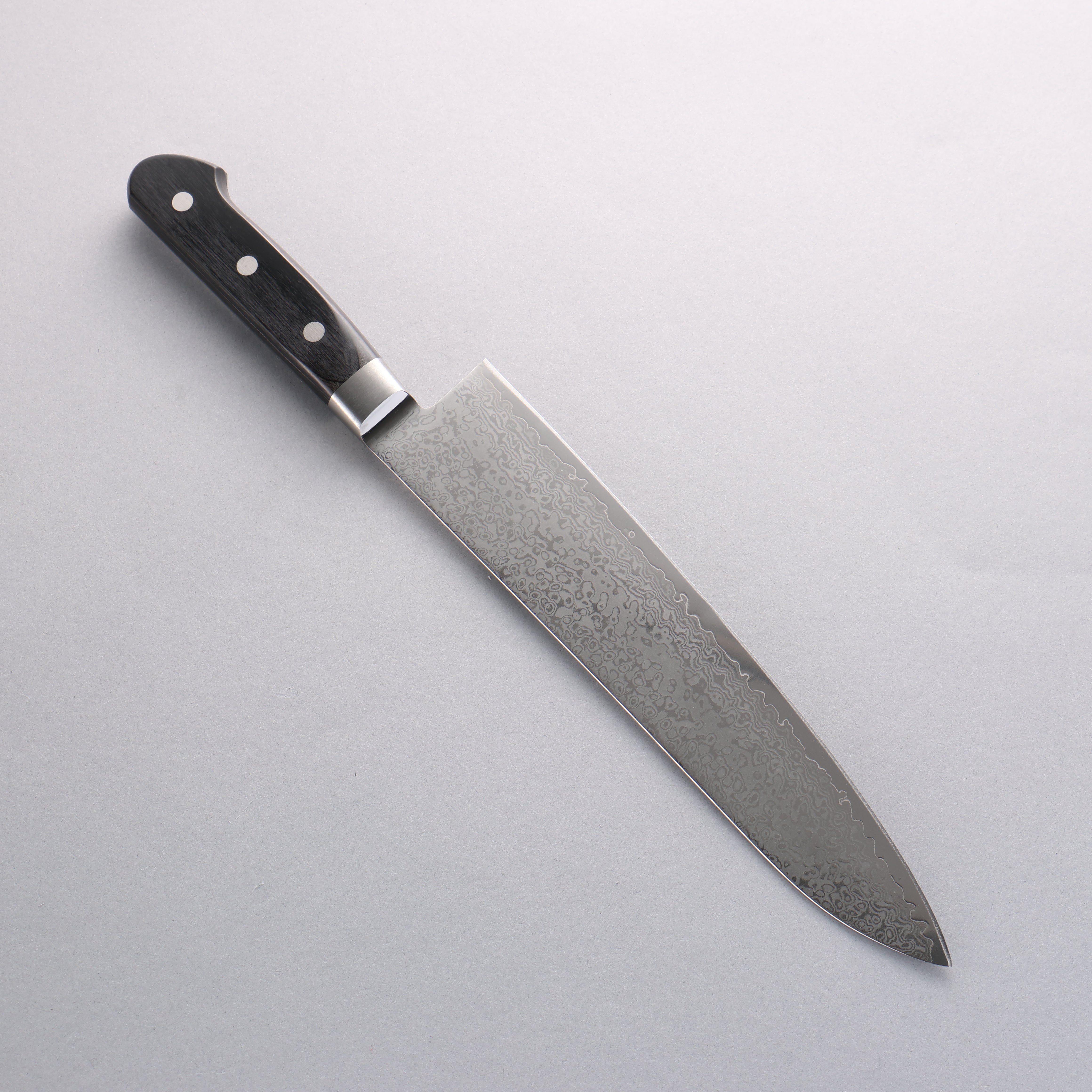 Seisuke VG10 33 Layer Damascus Gyuto 240mm Black Pakka wood Handle - Japanny - Best Japanese Knife
