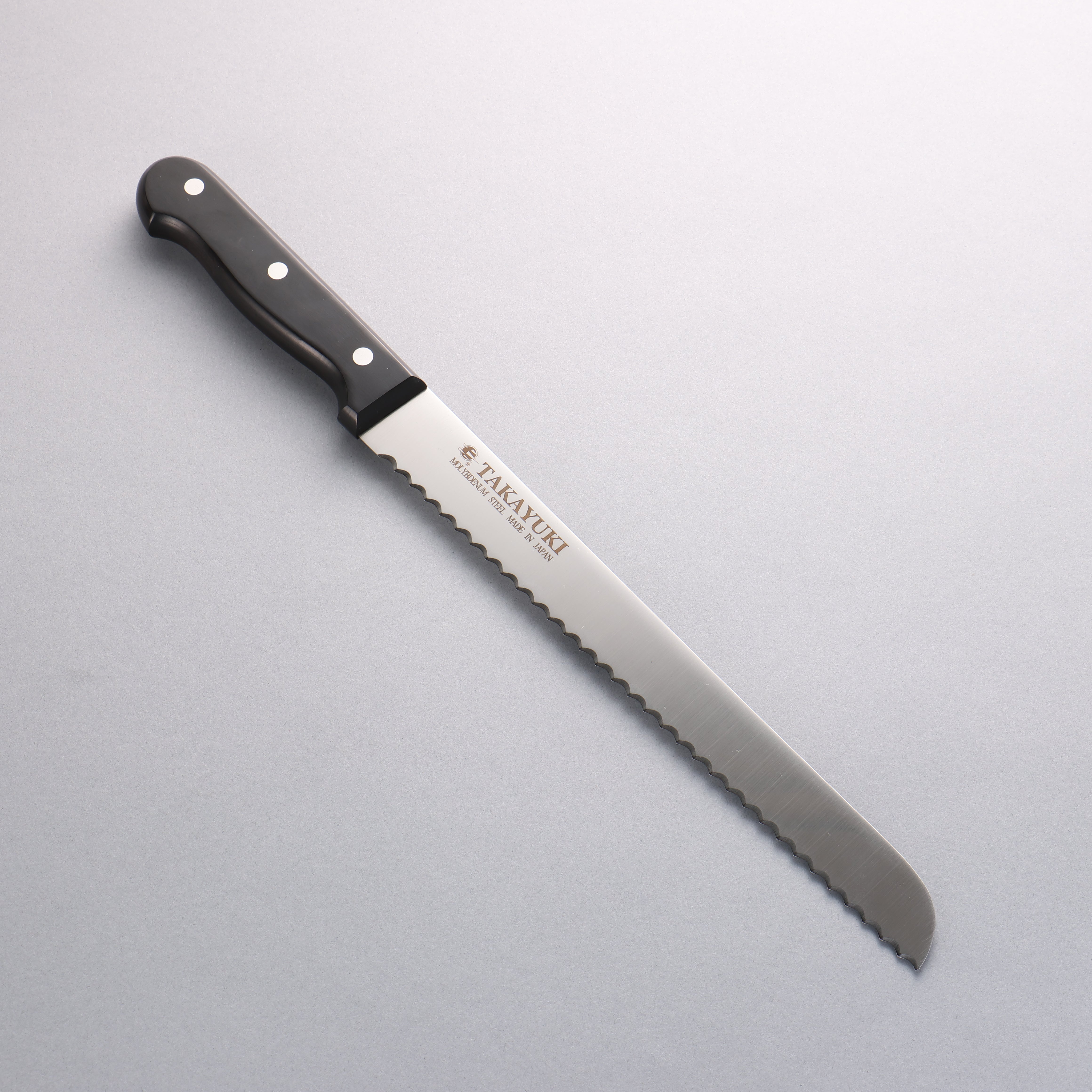 Sakai Takayuki Stainless Steel Bread Slicer 250mm - Japanny - Best Japanese Knife