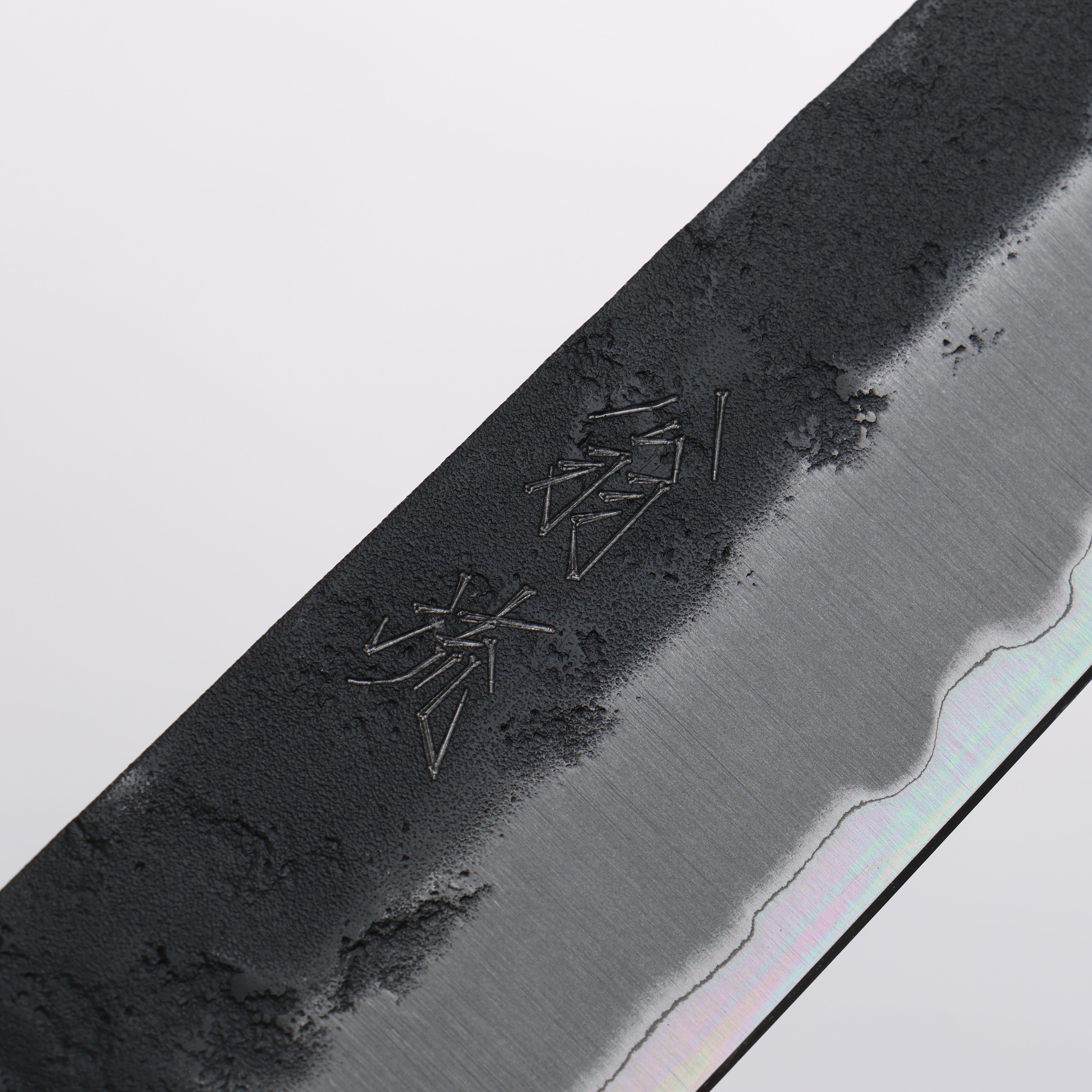 Oul Blue Super Black Nashiji Sujihiki 270mm Oak Handle - Japanny - Best Japanese Knife