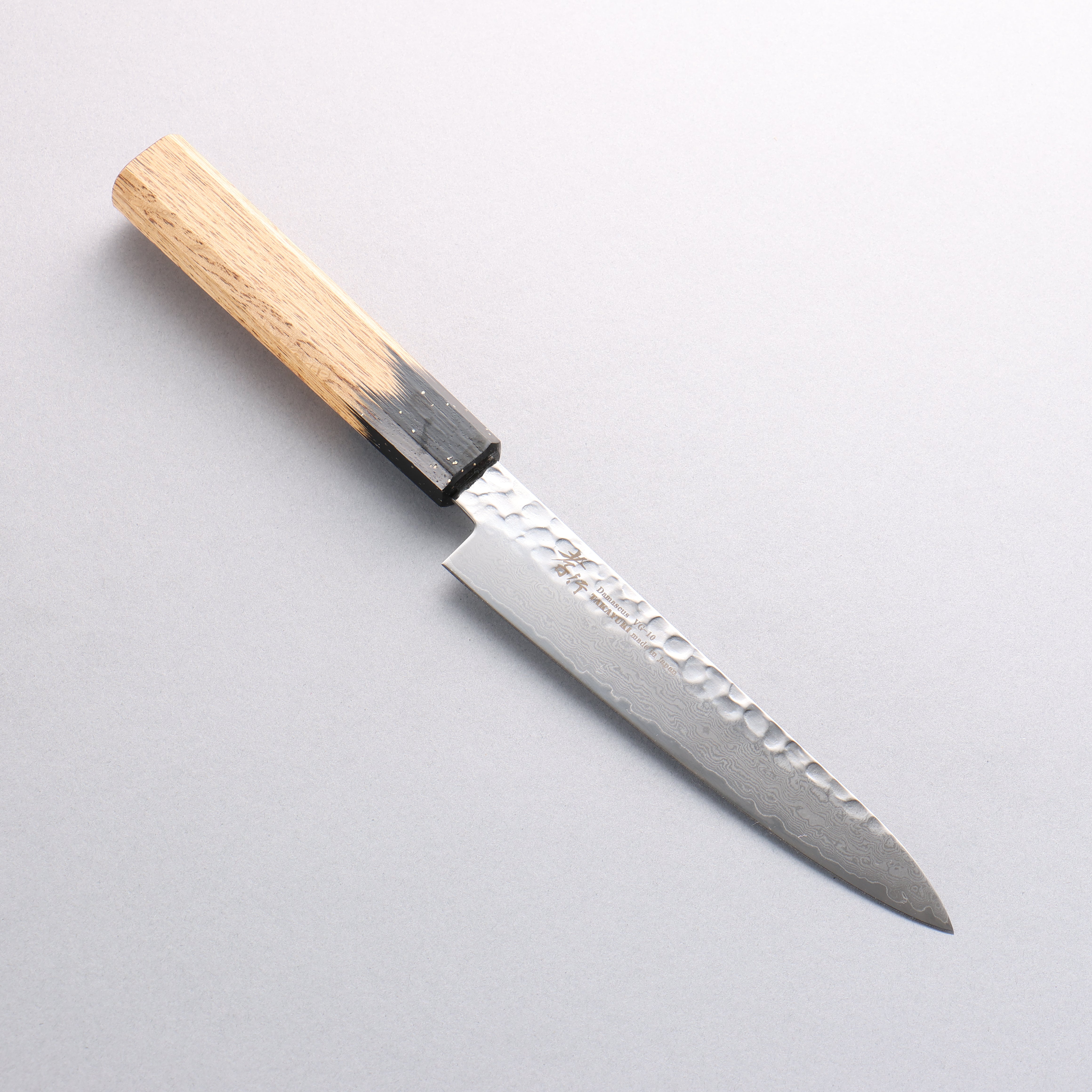 Sakai Takayuki VG10 33 Layer Damascus Petty-Utility 150mm Live oak Lacquered (Kokushin) Handle - Japanny - Best Japanese Knife
