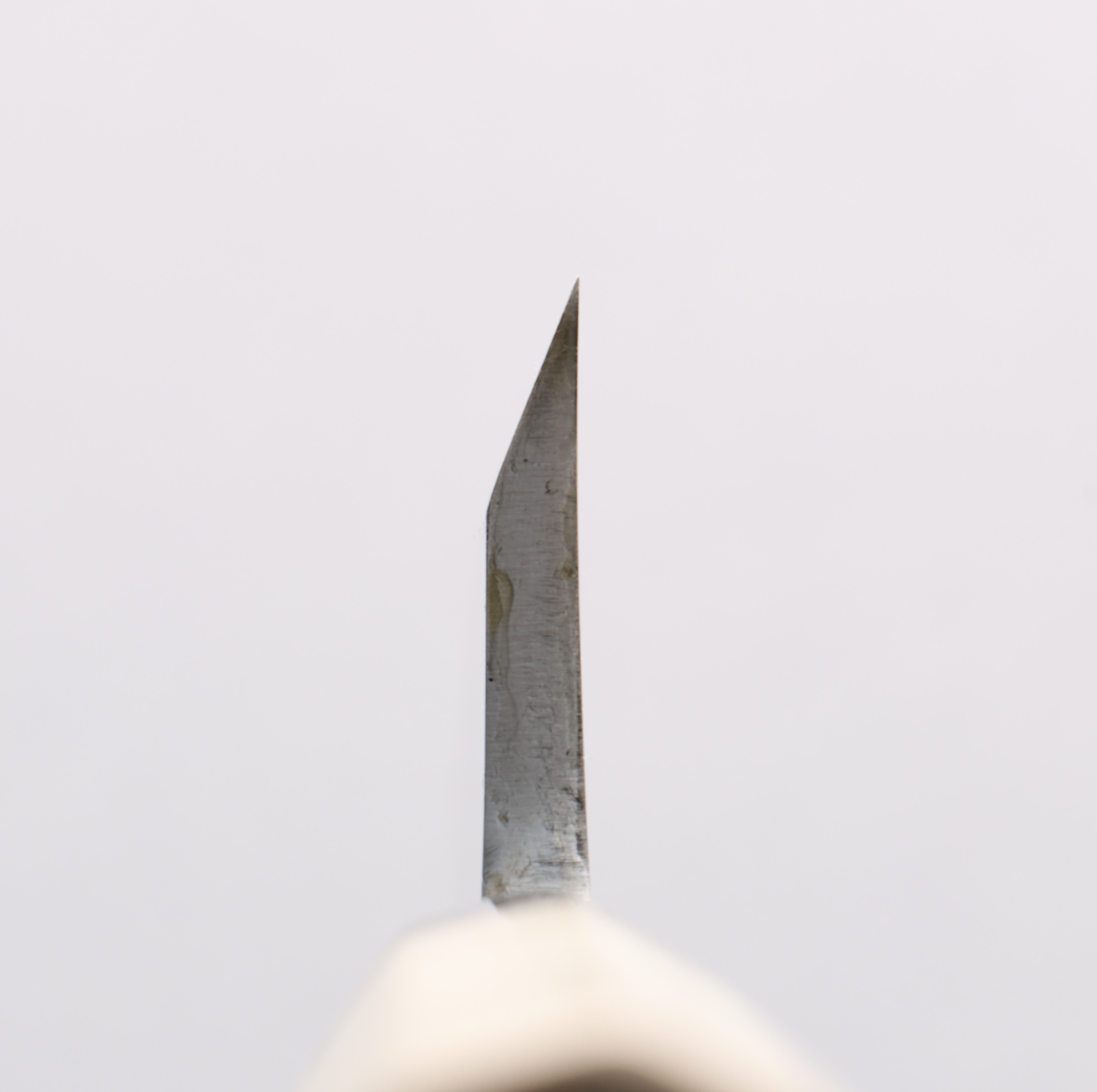 Minamoto Akitada White Steel No.2 Aideba 165mm Magnolia (Ferrule: Water Buffalo Horn) Handle - Japanny - Best Japanese Knife