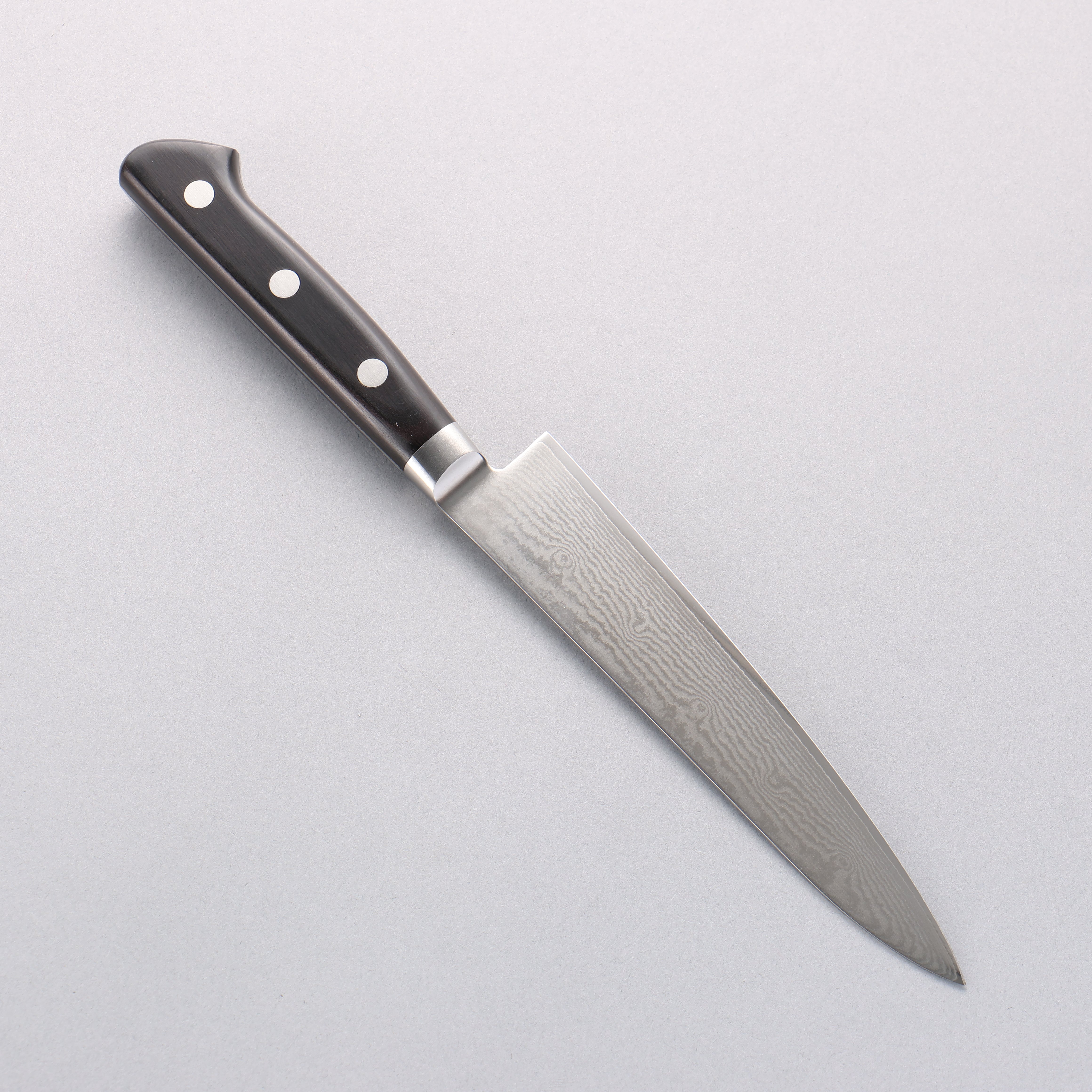 Seisuke VG10 33 Layer Damascus Petty-Utility 150mm Black Pakka wood Handle - Japanny - Best Japanese Knife