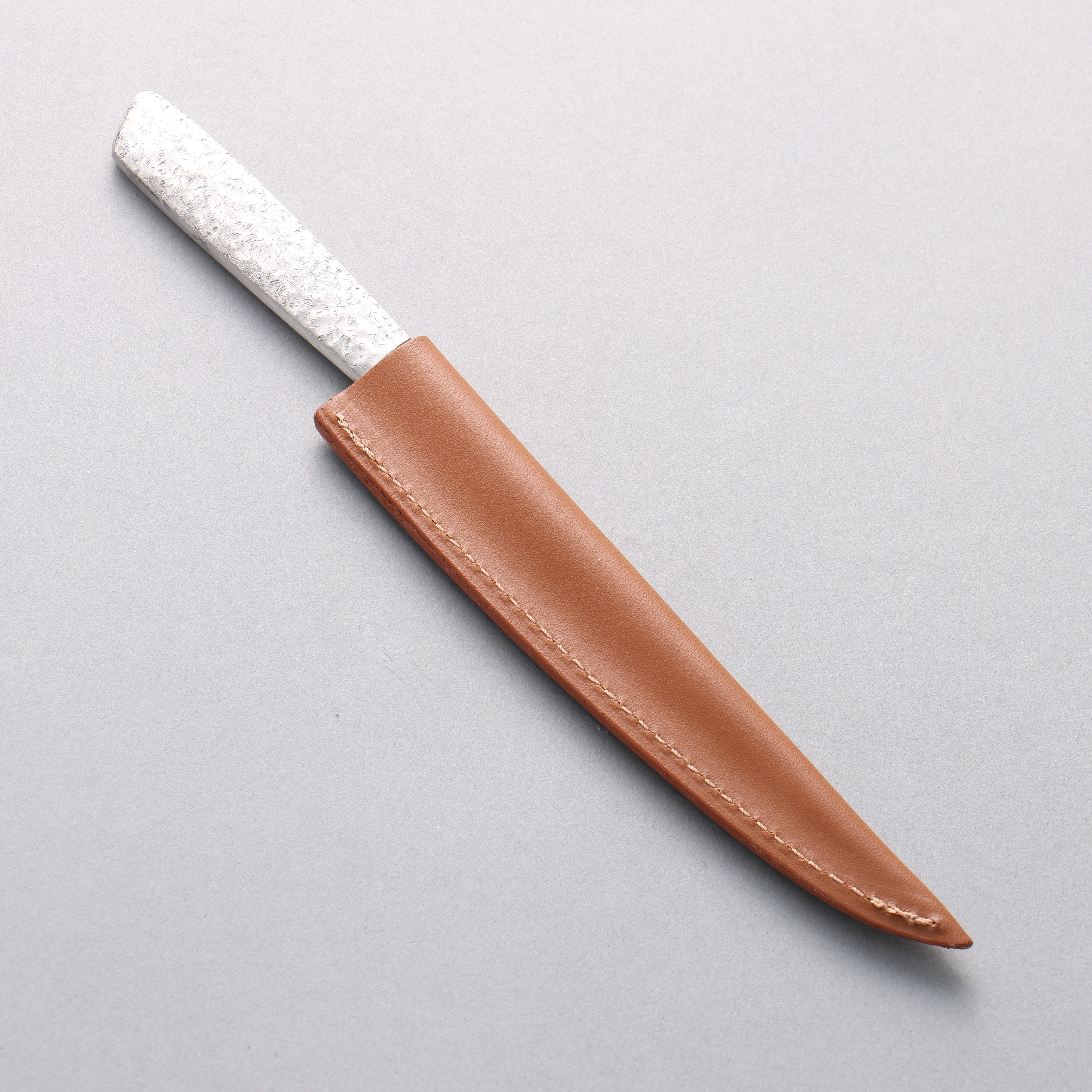 Seisuke Ryujin Stainless Steel Paper Cutter Stainless Handle with Sheath - Japanny - Best Japanese Knife