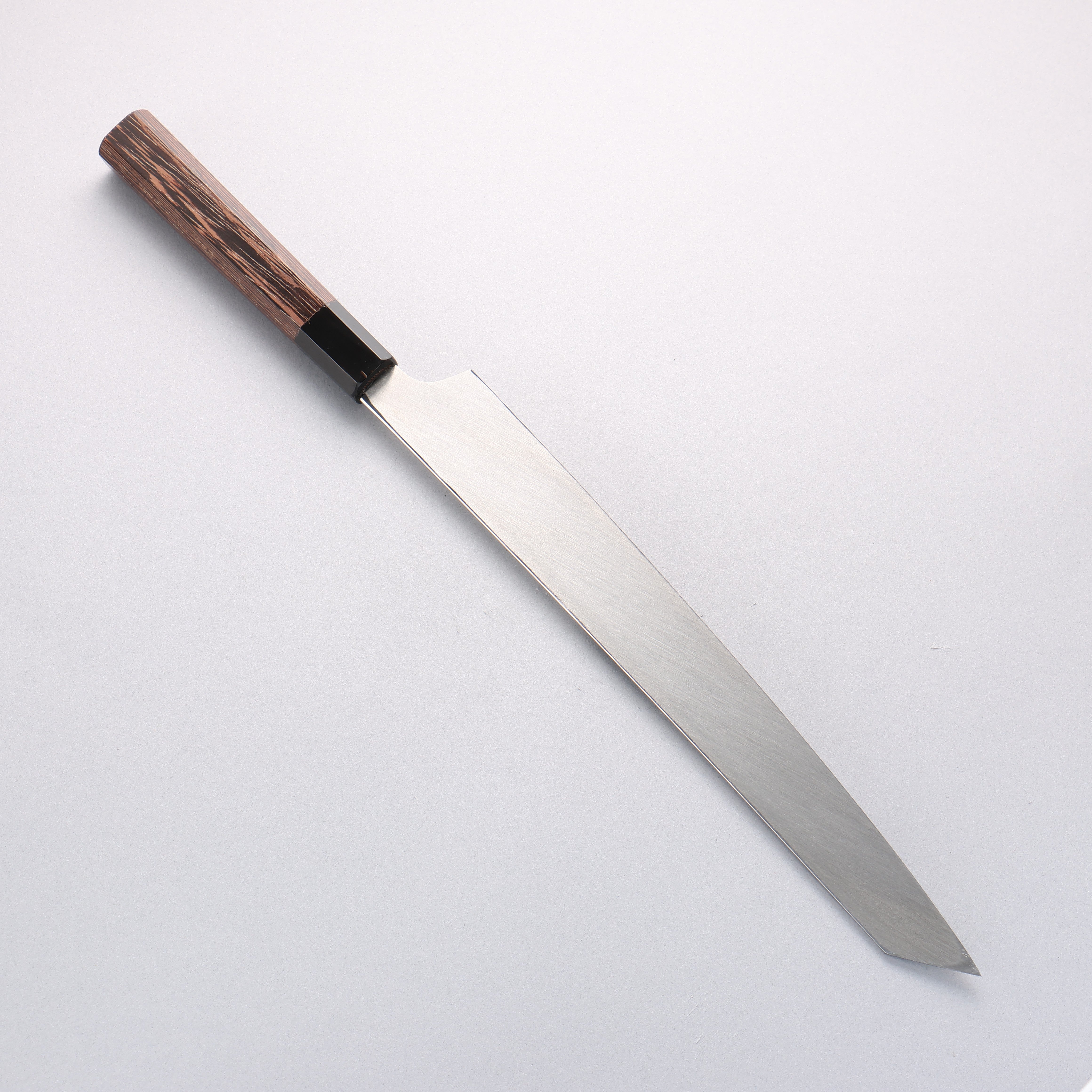 Sakai Takayuki Honyaki VG10 Dragon engraving Kengata Yanagiba 300mm Wenge Handle with Sheath - Japanny - Best Japanese Knife
