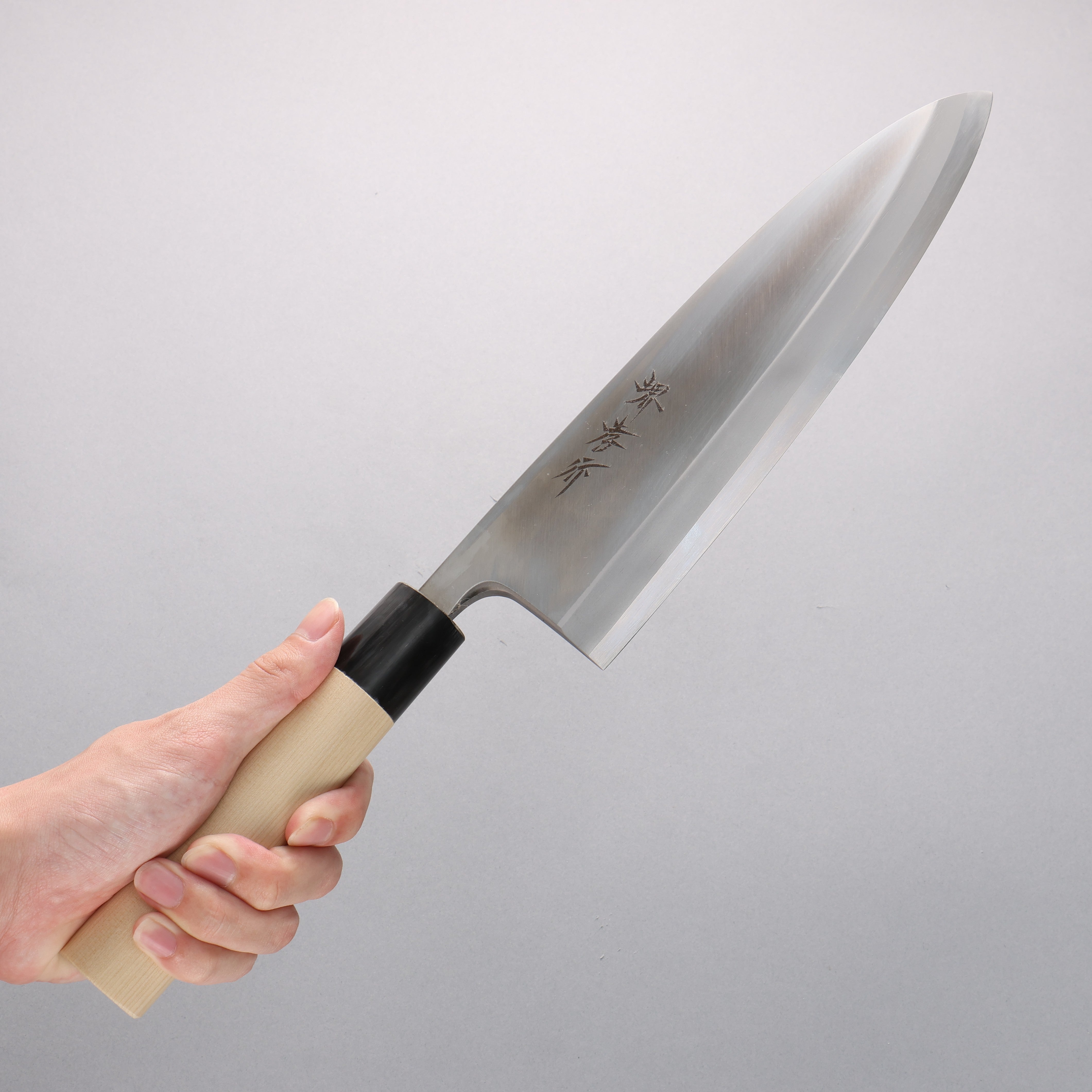Sakai Takayuki INOX Molybdenum Deba Magnolia Handle - Japanny - Best Japanese Knife