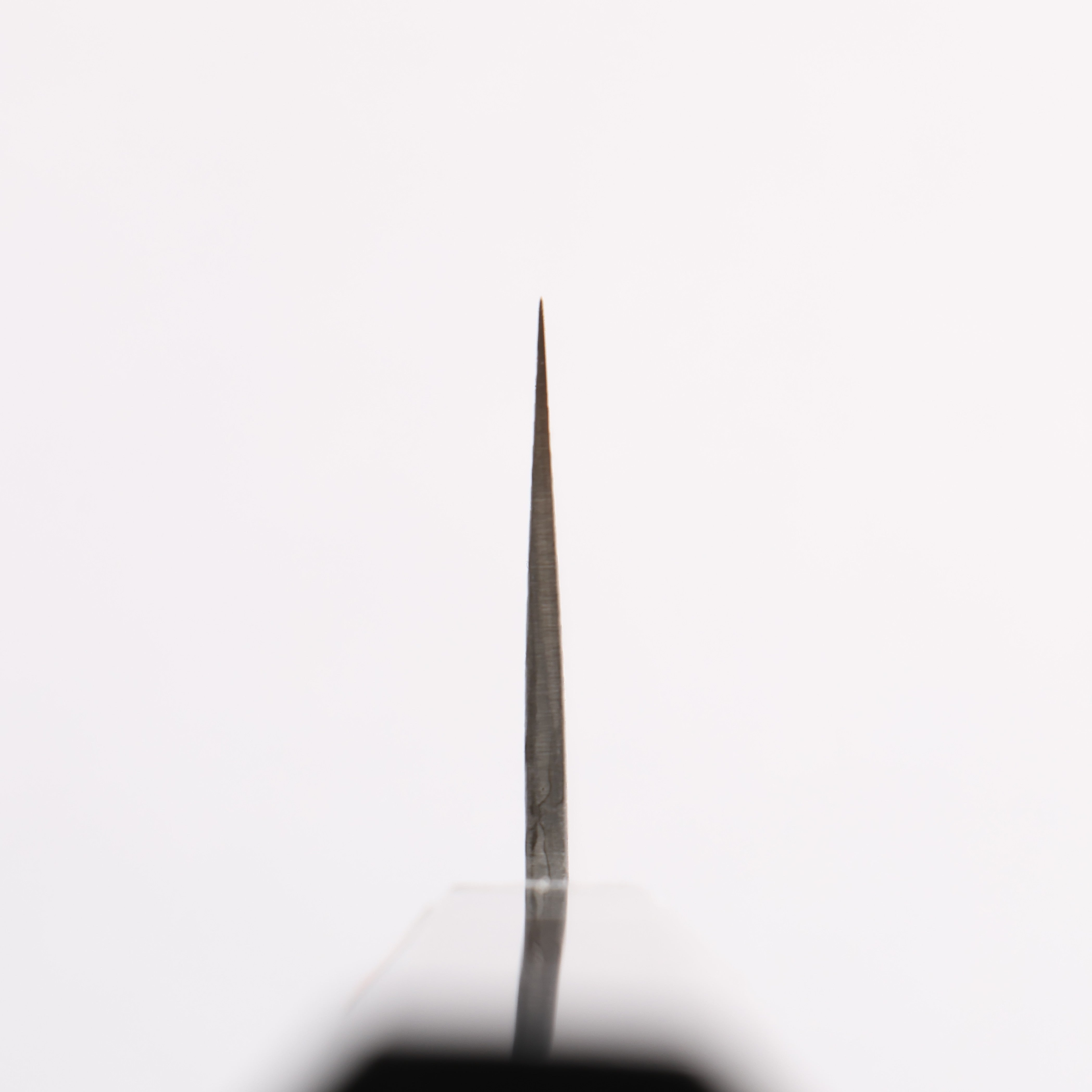 Shigeki Tanaka Habakiri SG2 Damascus Gyuto 180mm Ebony Wood Handle - Japanny - Best Japanese Knife