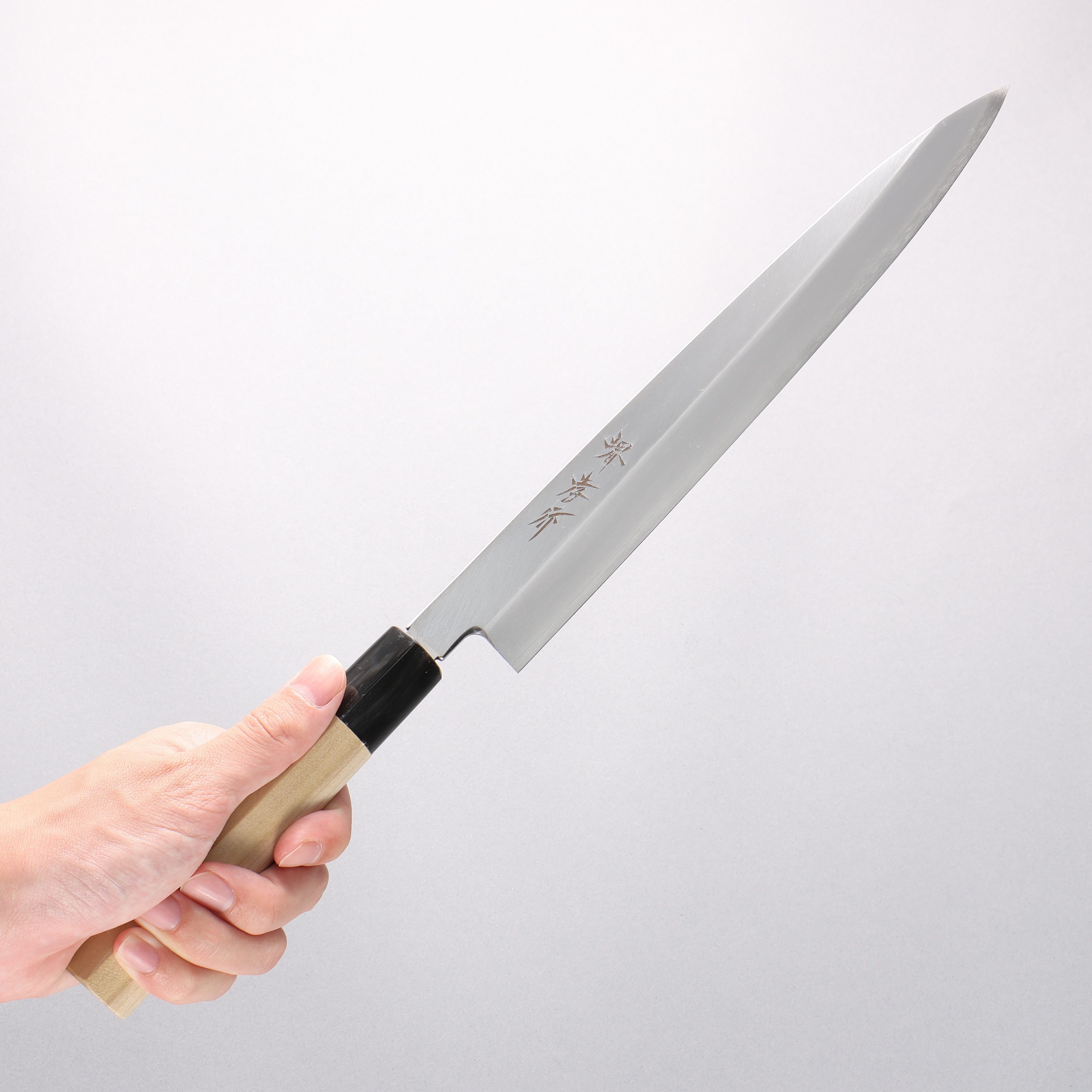 Sakai Takayuki INOX Molybdenum Yanagiba Magnolia Handle - Japanny - Best Japanese Knife