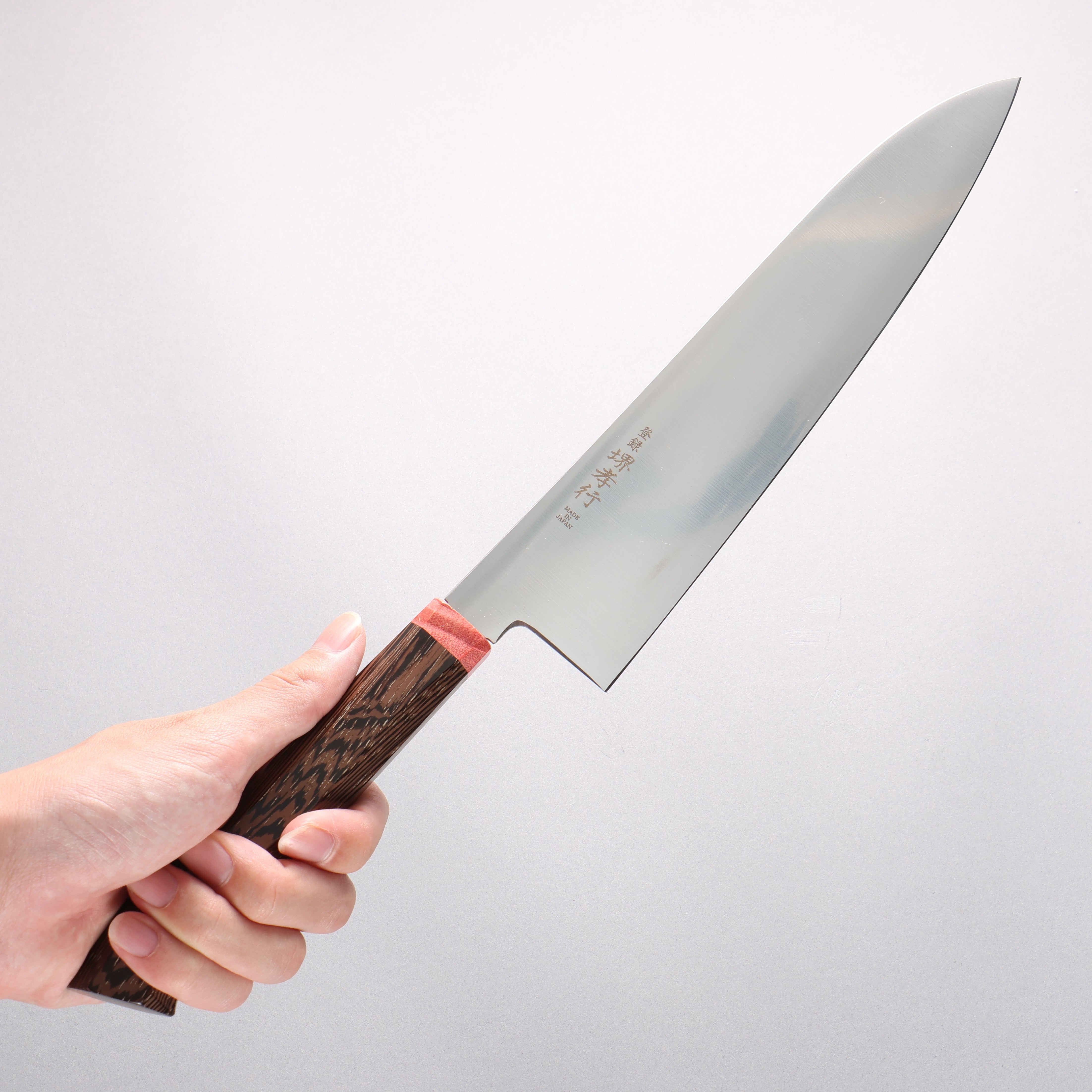 Sakai Takayuki Grand Chef Antares Swedish Steel-stn Sujihiki 240mm Wenge Handle - Japanny - Best Japanese Knife