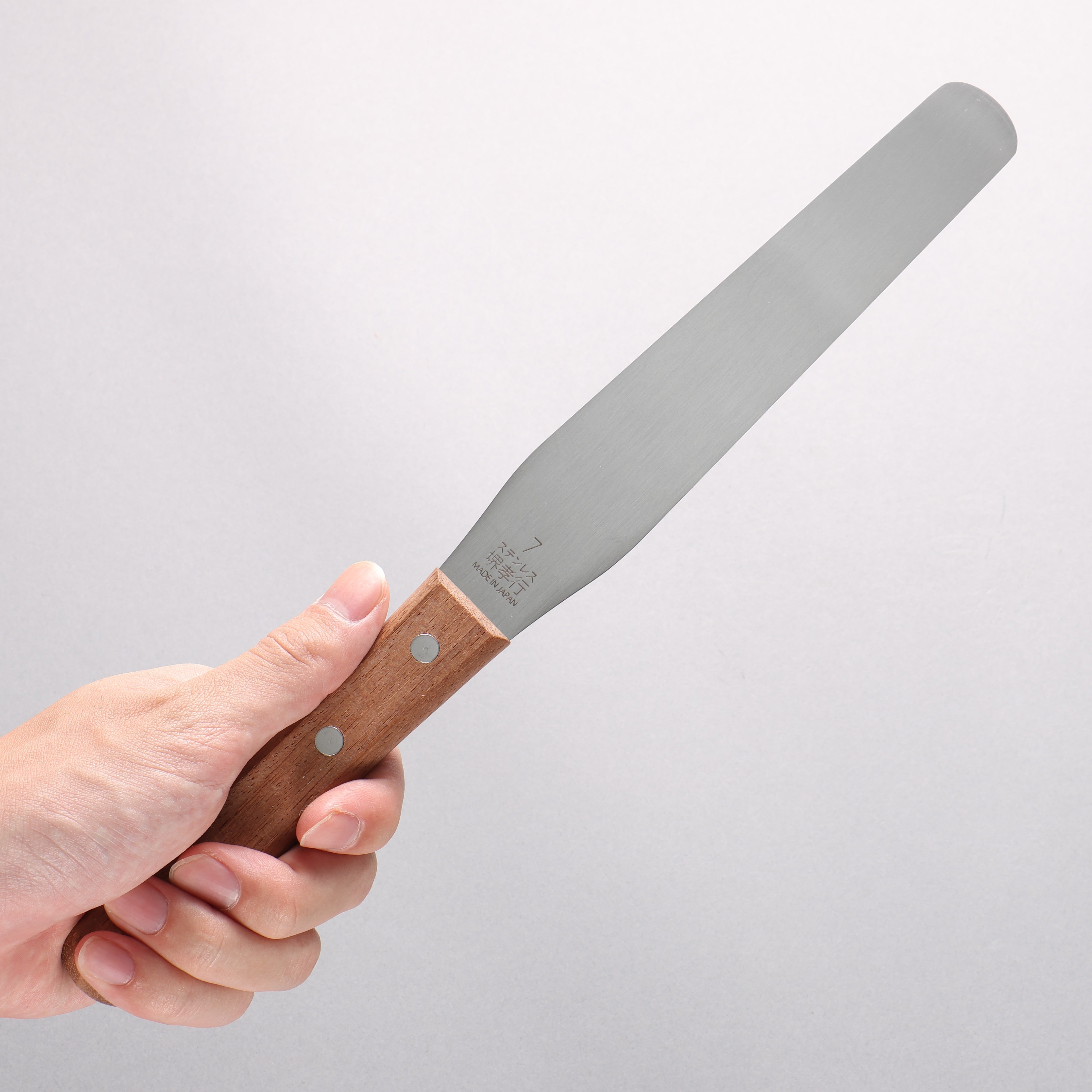 Sakai Takayuki Stainless Steel Palette knife 180mm - Japanny - Best Japanese Knife