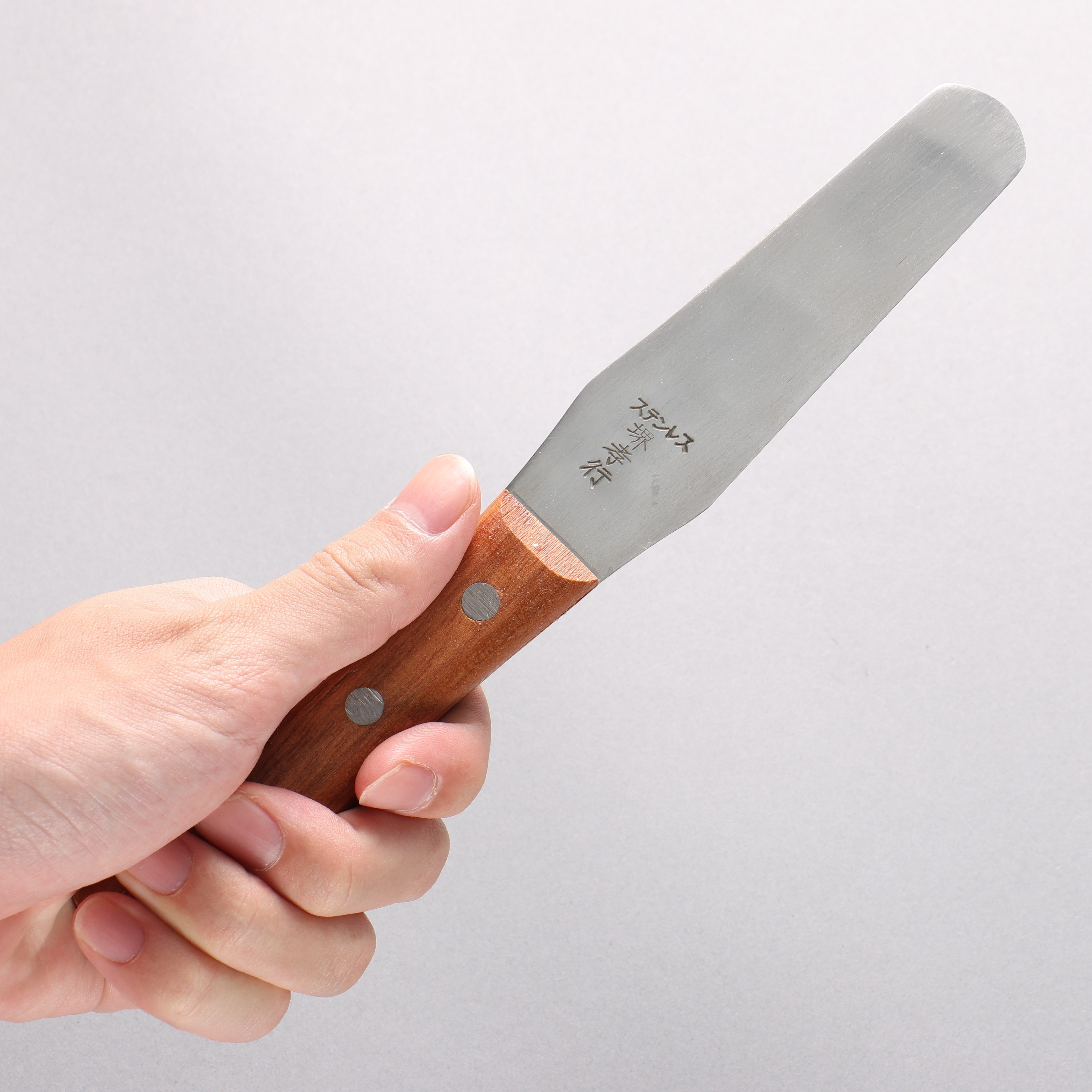 Sakai Takayuki Stainless Steel Palette knife 120mm - Japanny - Best Japanese Knife