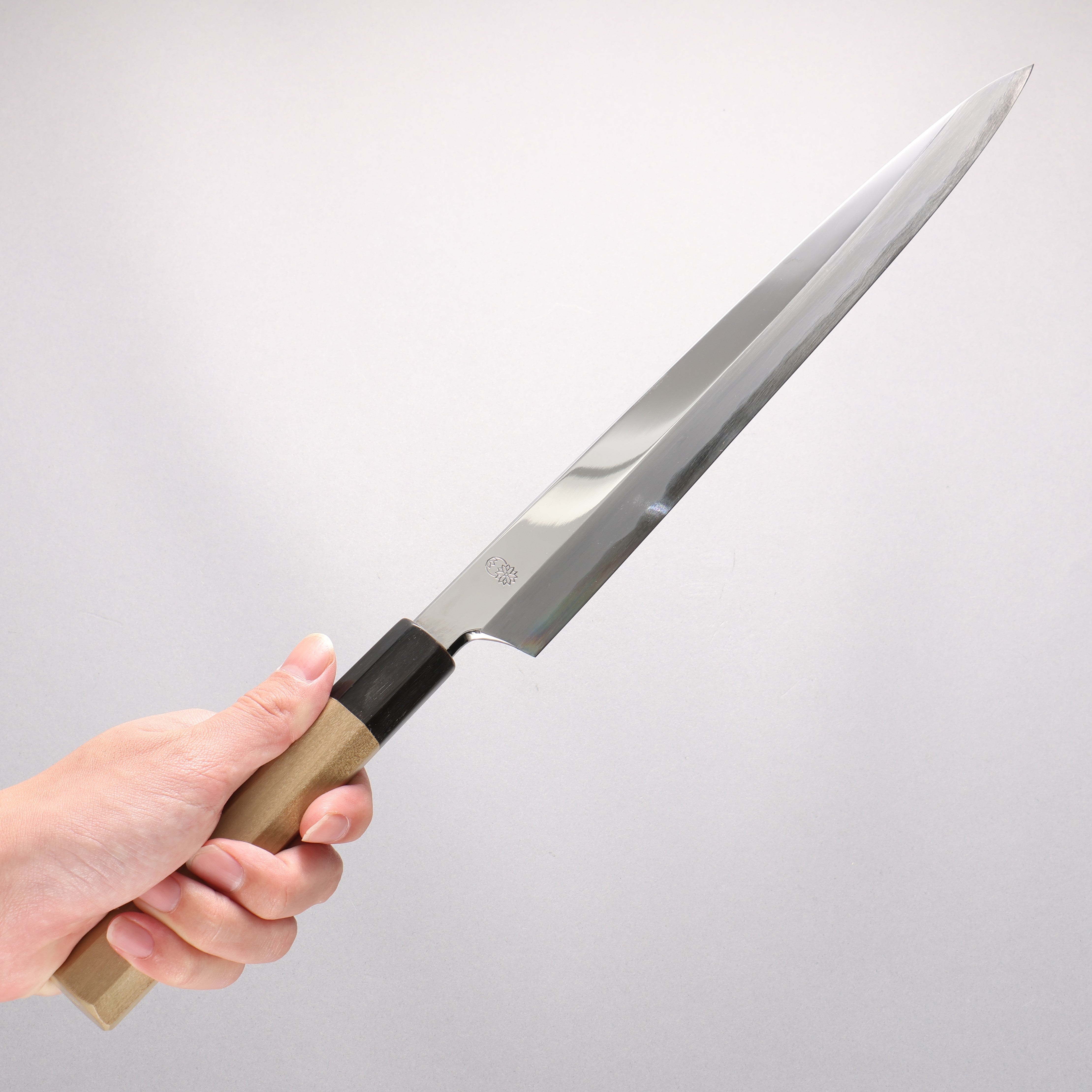 Choyo Blue Steel No.1 Mirrored Finish Yanagiba - Japanny - Best Japanese Knife