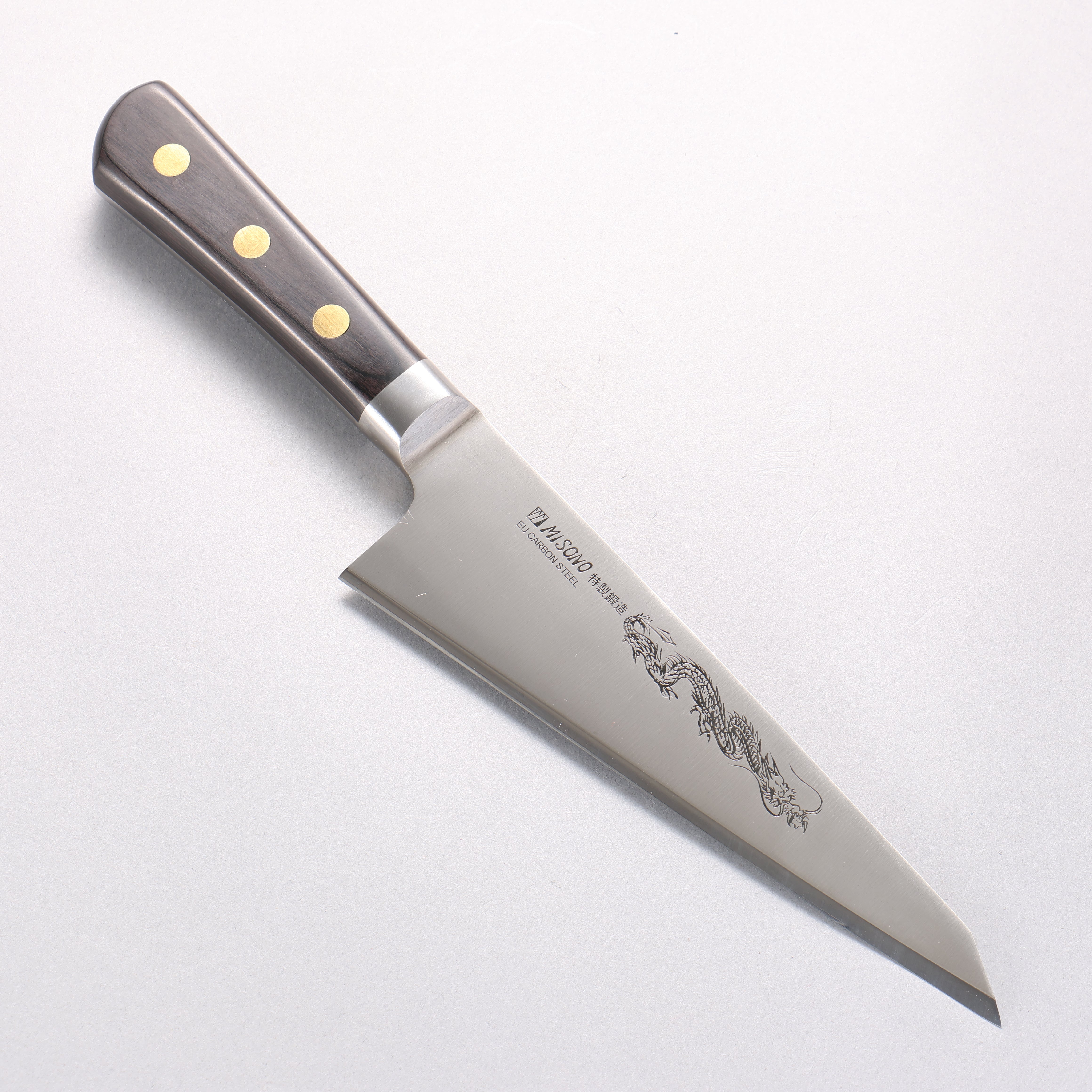 Misono Swedish Steel Dragon engraving Garasuki Boning 185mm - Japanny - Best Japanese Knife
