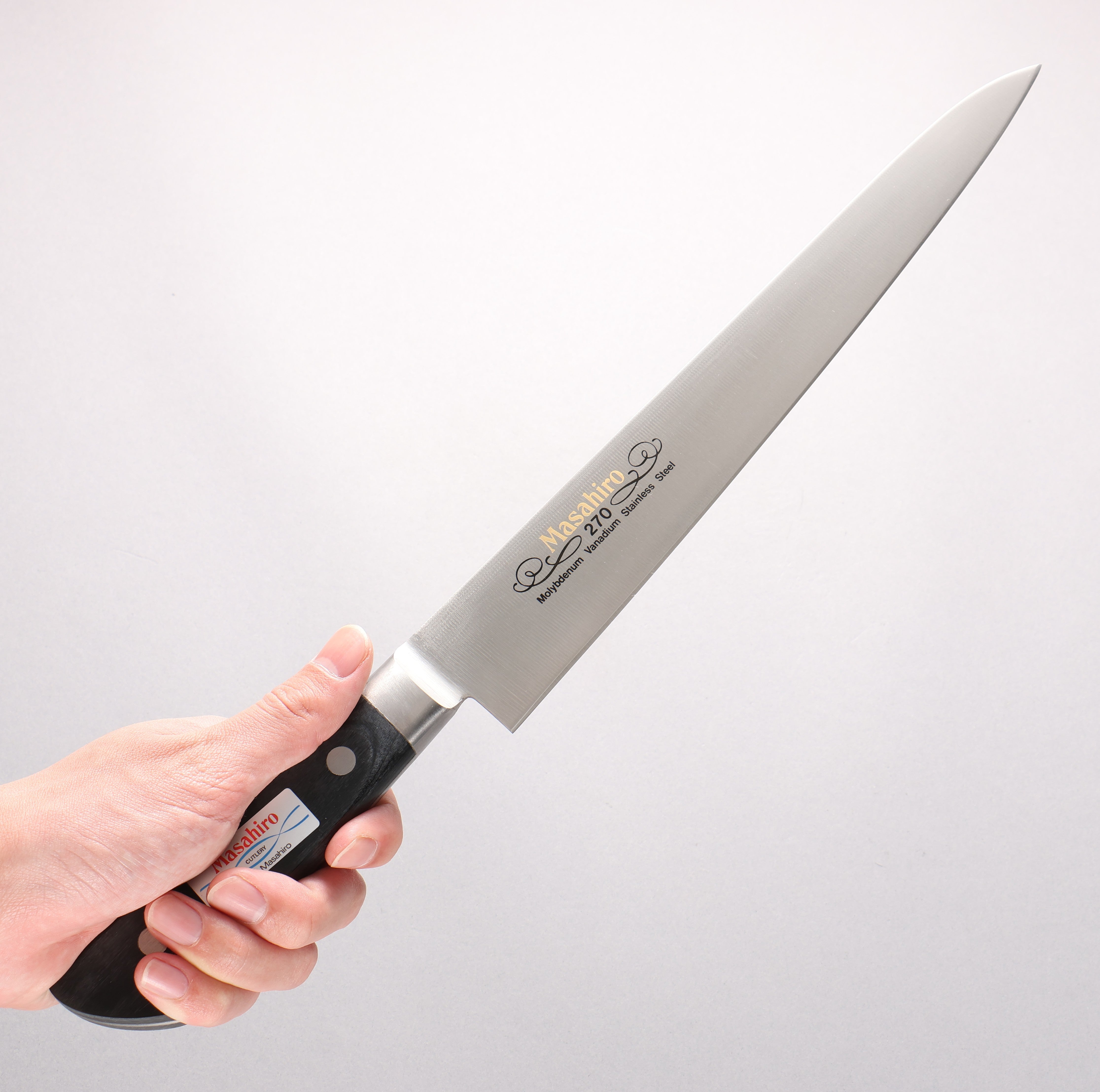 Masahiro Molybdenum Sujihiki - Japanny - Best Japanese Knife