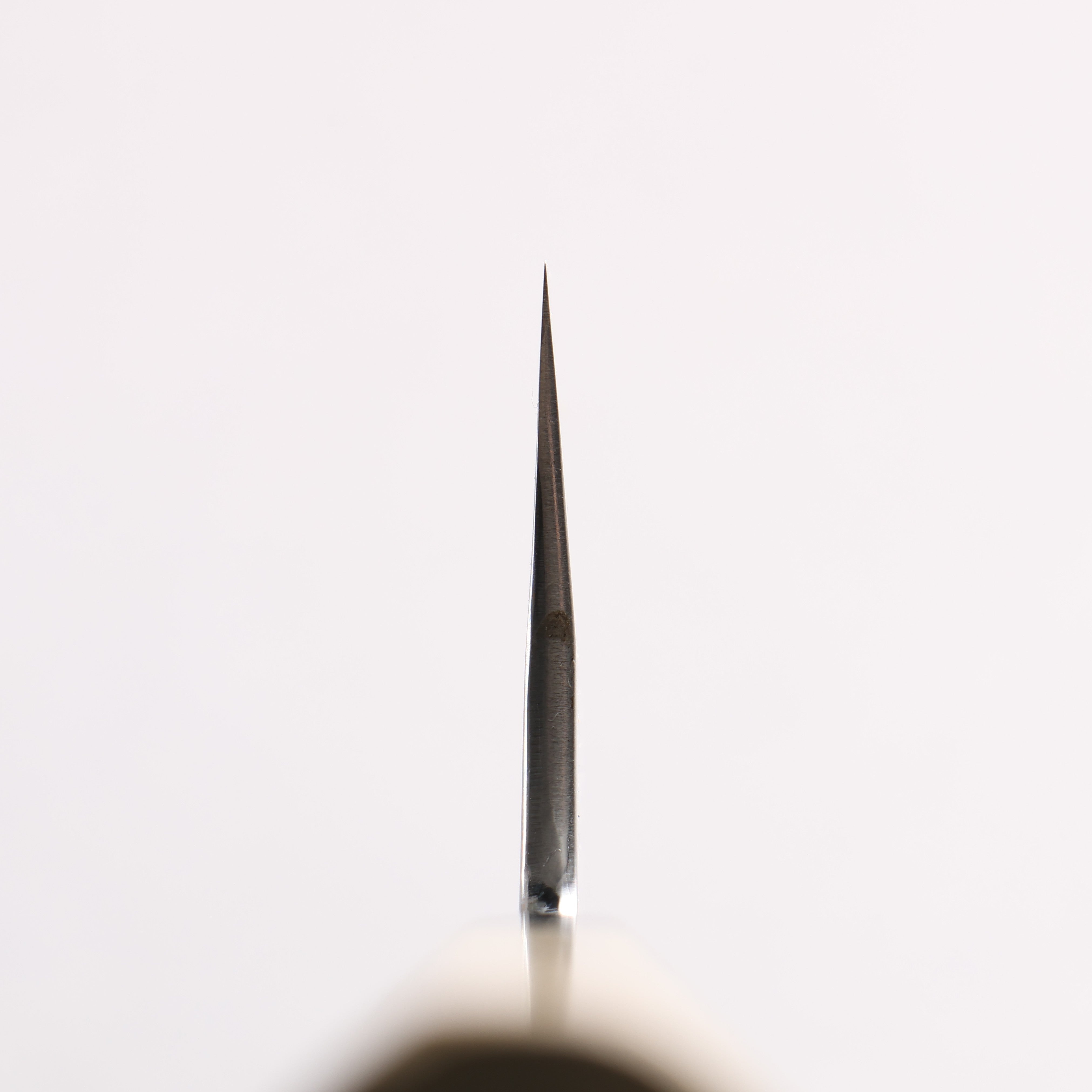 Sakai Kikumori White Steel No.1 Nakiri 180mm Magnolia (Ferrule: Water Buffalo Horn) Handle - Japanny - Best Japanese Knife