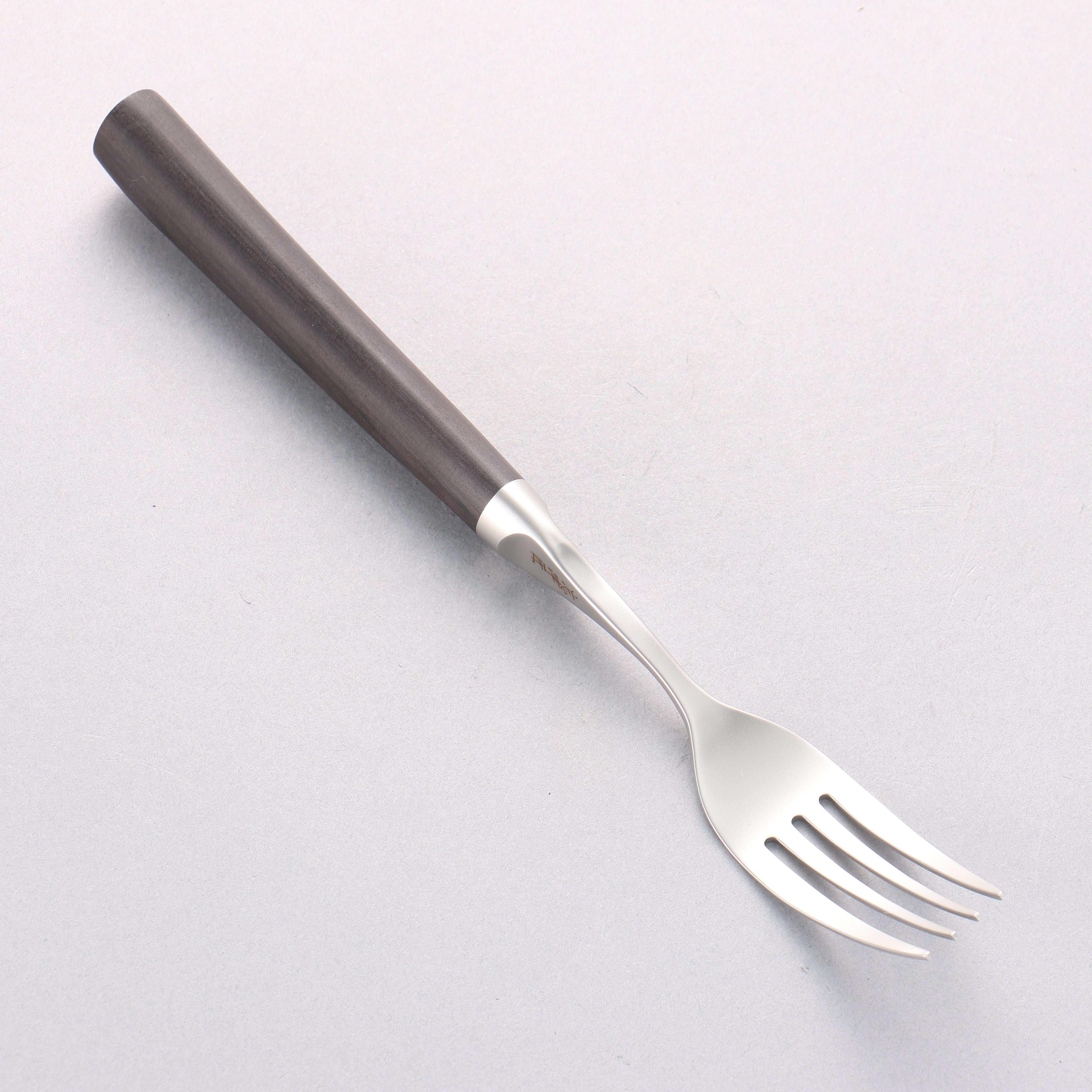 Shizu Fork Black Pakka wood Handle - Japanny - Best Japanese Knife