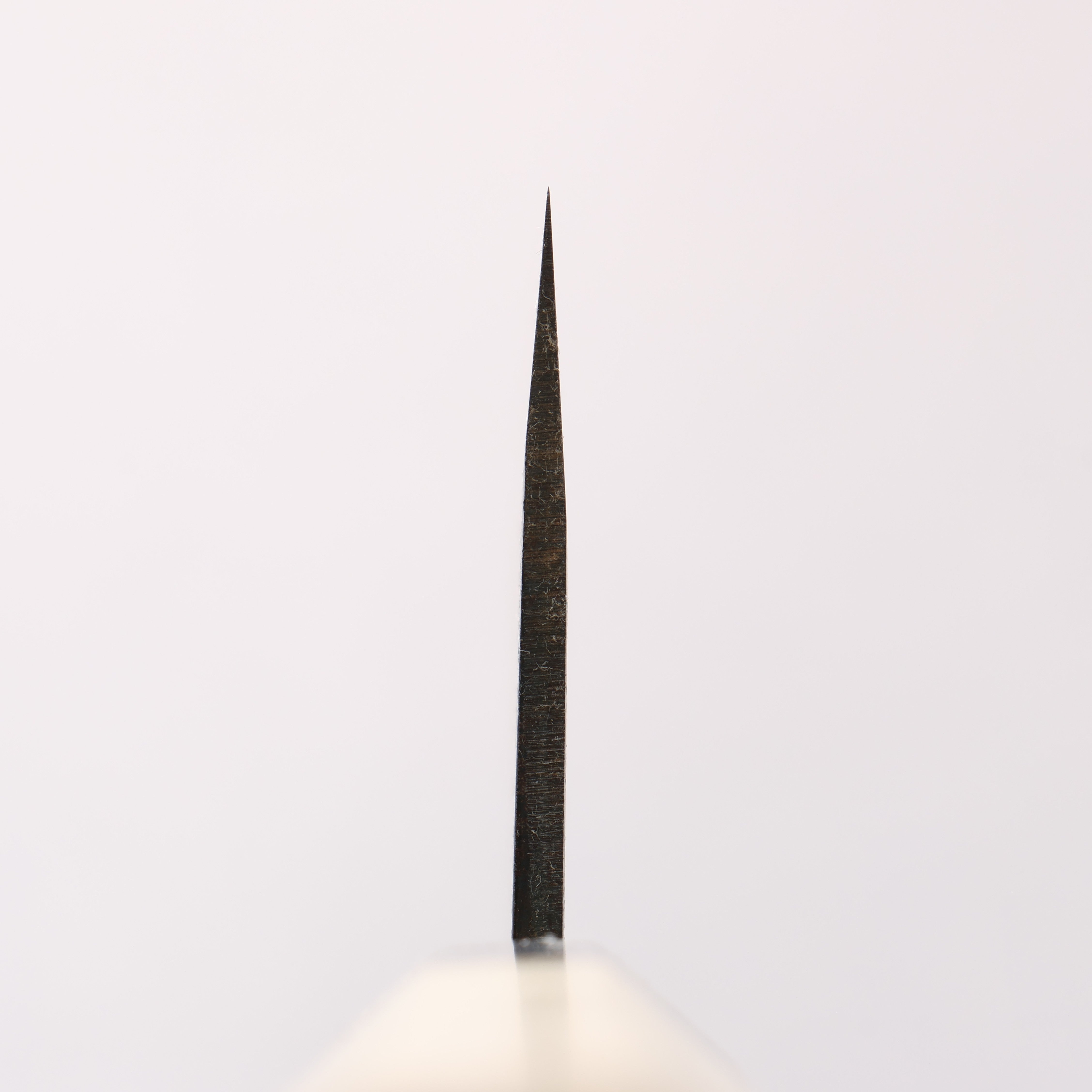 Minamoto Akitada White Steel No.2 Kurouchi Nakiri 165mm Magnolia Handle - Japanny - Best Japanese Knife