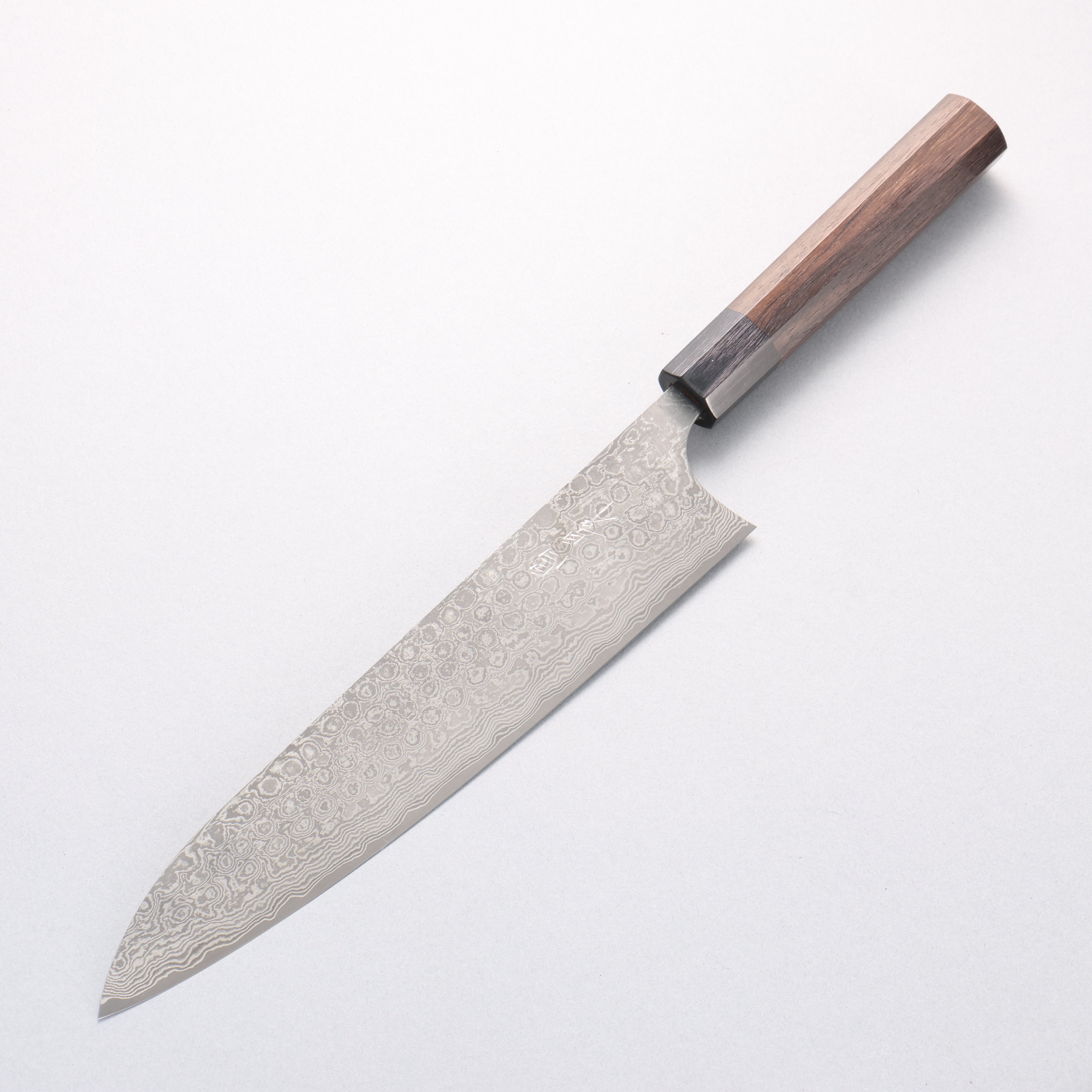Masakage Kumo VG10 Damascus Gyuto 240mm Shitan Handle - Japanny - Best Japanese Knife