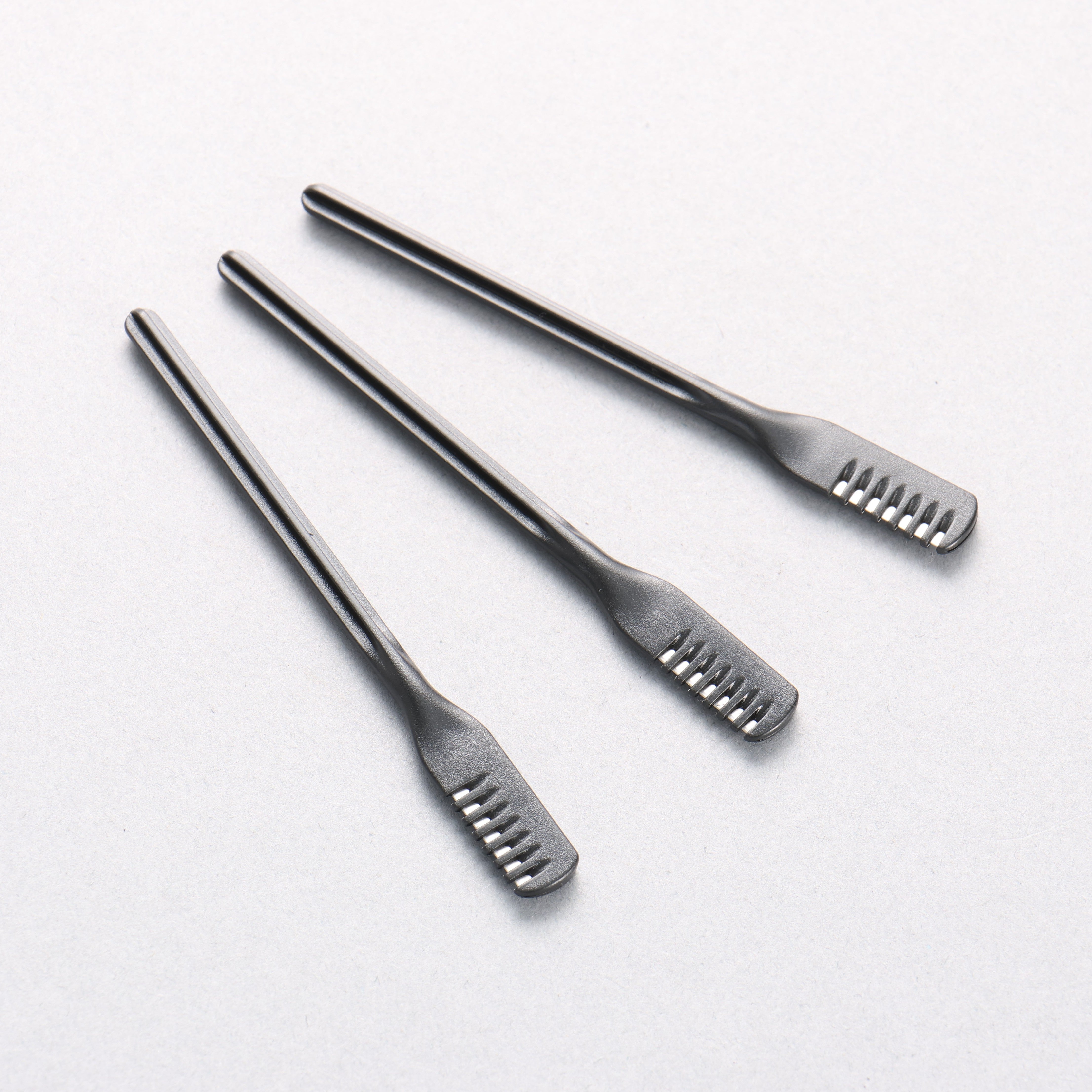Seisuke Nose Hair Cutter Stainless Steel ABS resin Handle 83mm x 8mm x 4mm (PK.3) - Japanny - Best Japanese Knife