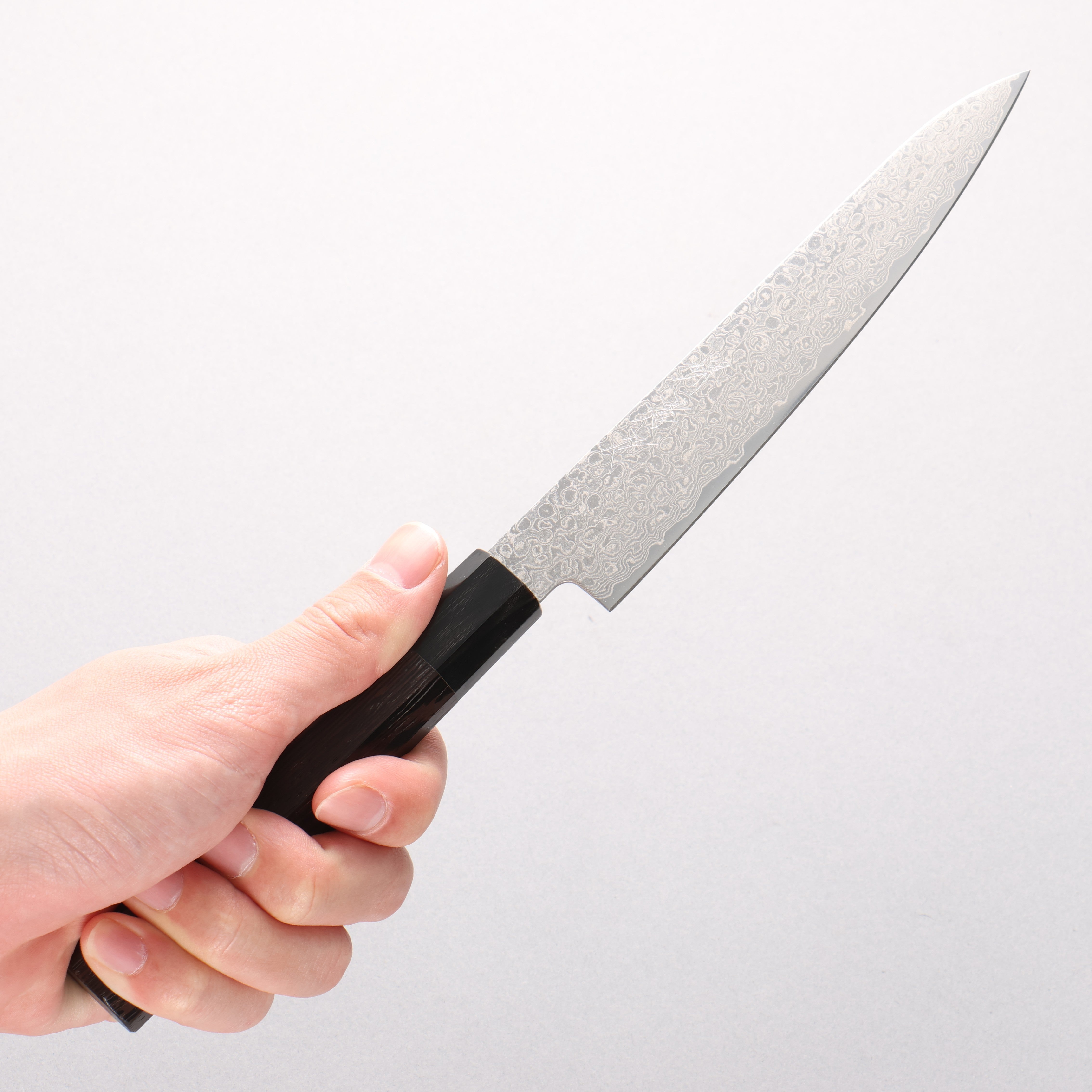 Sakai Takayuki Galaxy ZA-18 Damascus Petty-Utility 150mm Wenge Handle - Japanny - Best Japanese Knife