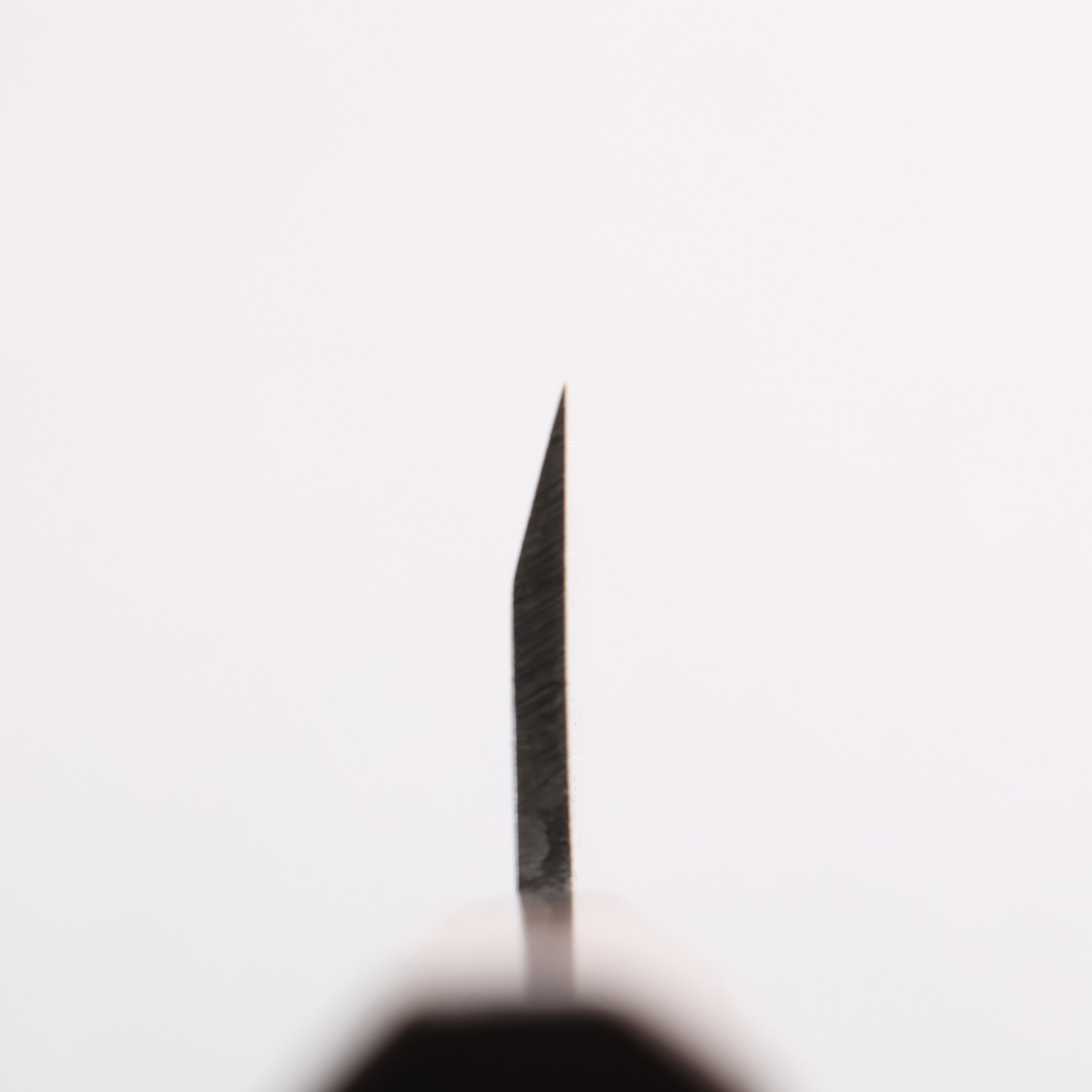 Seisuke Silver Steel No.3 Hammered(Maru) Ajikiri 105mm Walnut Handle - Japanny - Best Japanese Knife