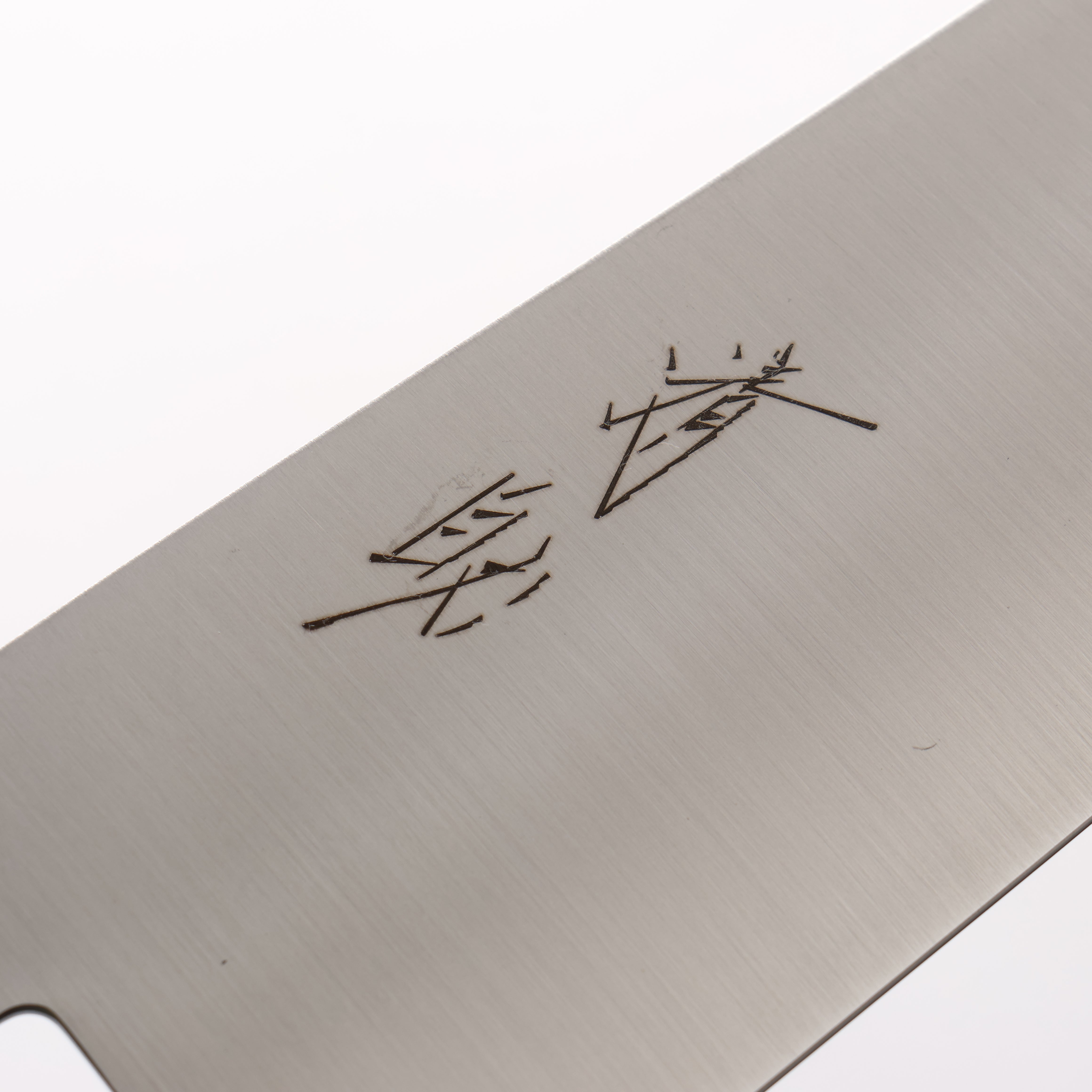 Seisuke Stainless Steel Kiritsuke Santoku 180mm Teak (ferrule: Black Plastic) Handle - Japanny - Best Japanese Knife