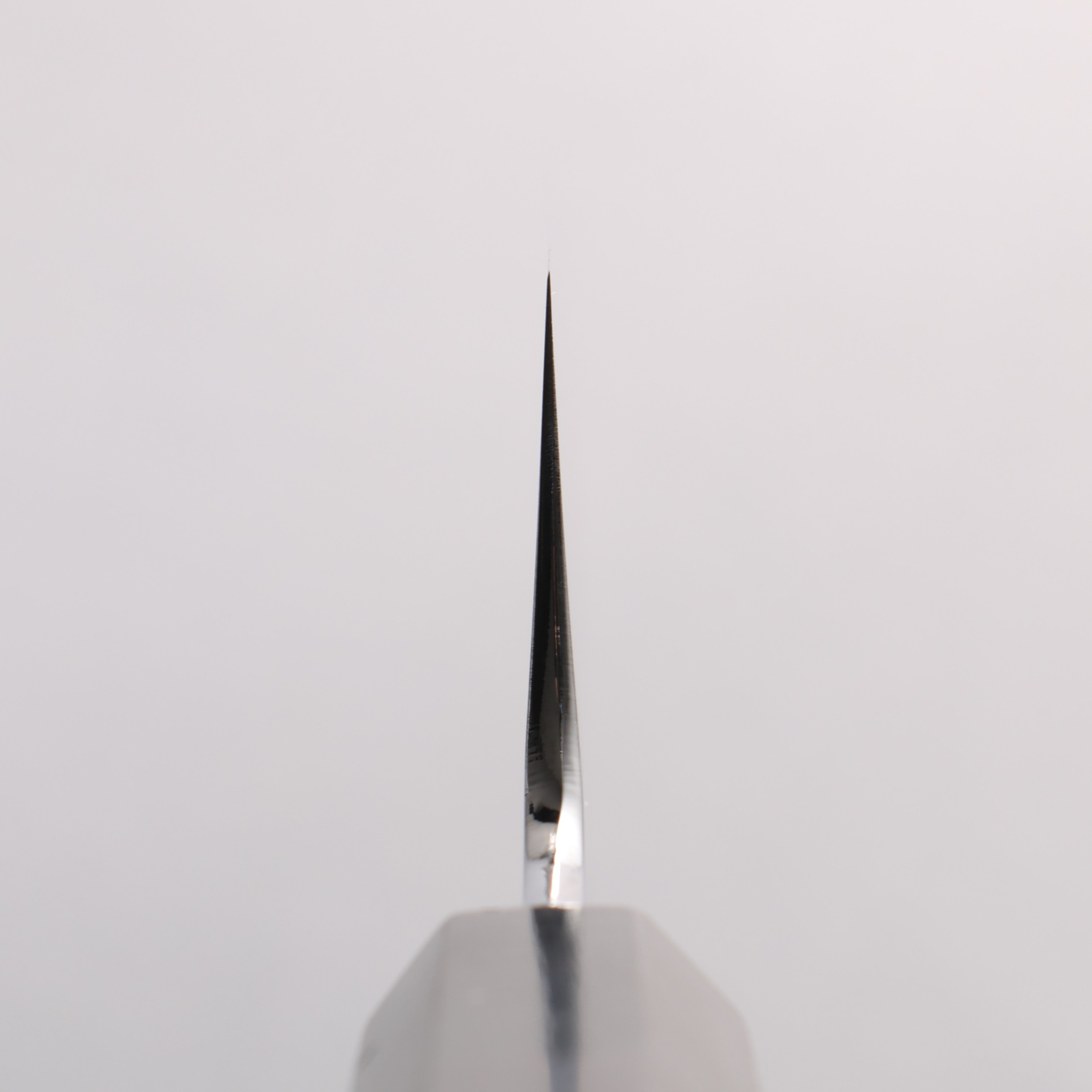 Choyo White Steel Mirrored Finish Kiritsuke Gyuto 210mm Ebony Wood (ferrule: Black Water Buffalo Horn) Handle - Japanny - Best Japanese Knife