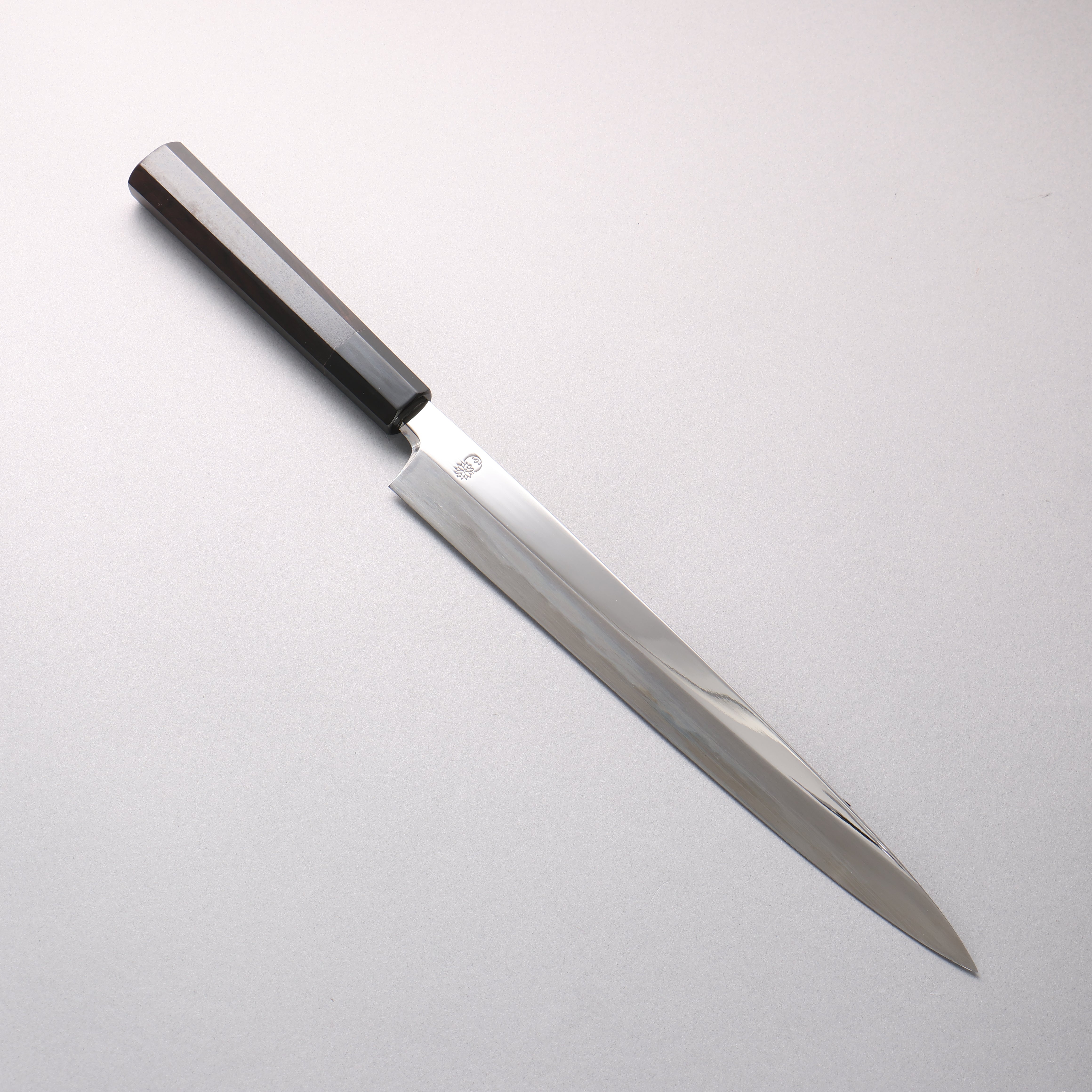 Choyo White Steel Mirrored Finish Yanagiba 270mm Ebony Wood (ferrule: Black Water Buffalo Horn) Handle - Japanny - Best Japanese Knife