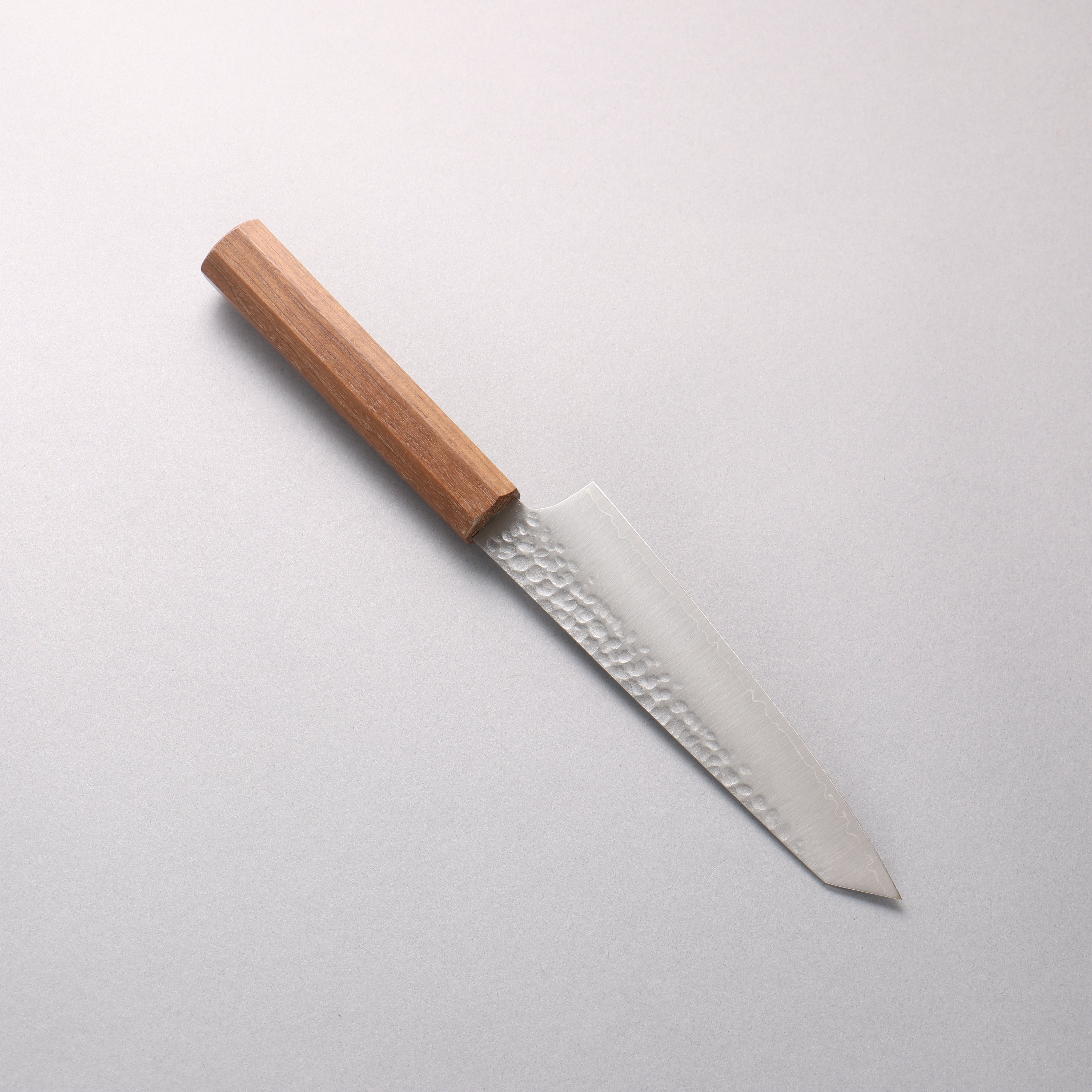 Oul VG10 Hammered Kiritsuke Petty-Utility 150mm Walnut Handle - Japanny - Best Japanese Knife