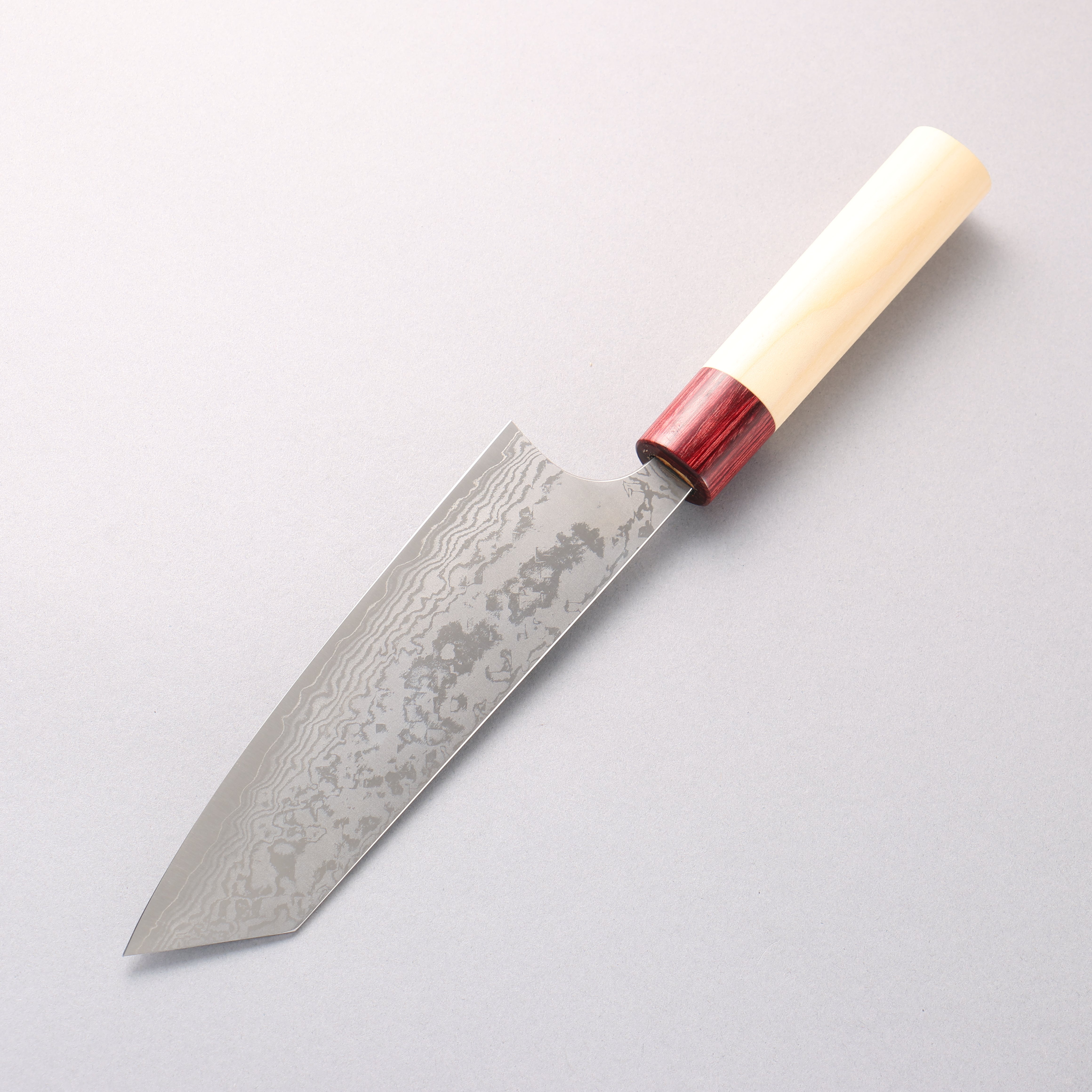 Masakage Kiri VG10 Damascus Bunka 170mm Magnolia Handle - Japanny - Best Japanese Knife