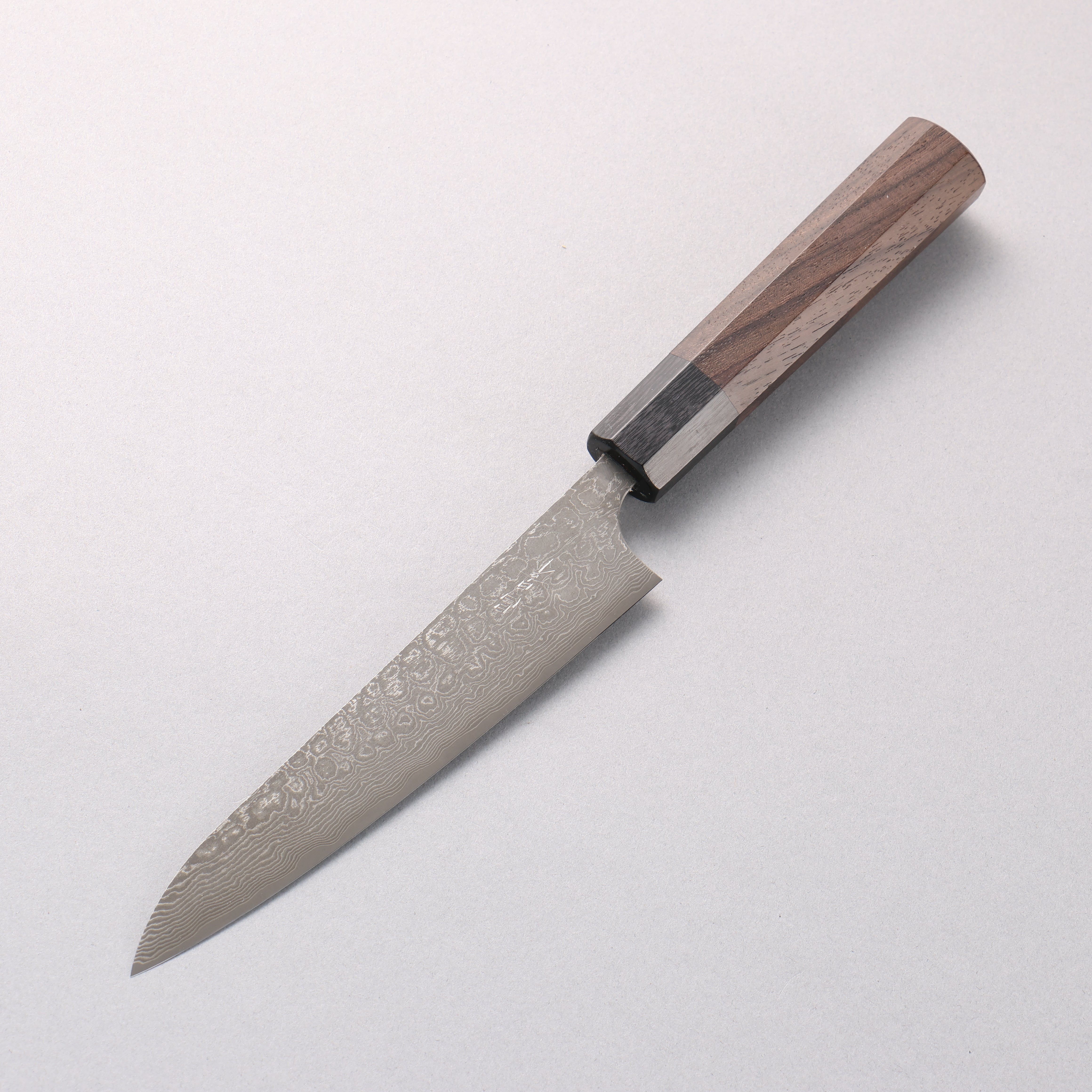 Masakage Kumo VG10 Damascus Petty-Utility 150mm Shitan Handle - Japanny - Best Japanese Knife