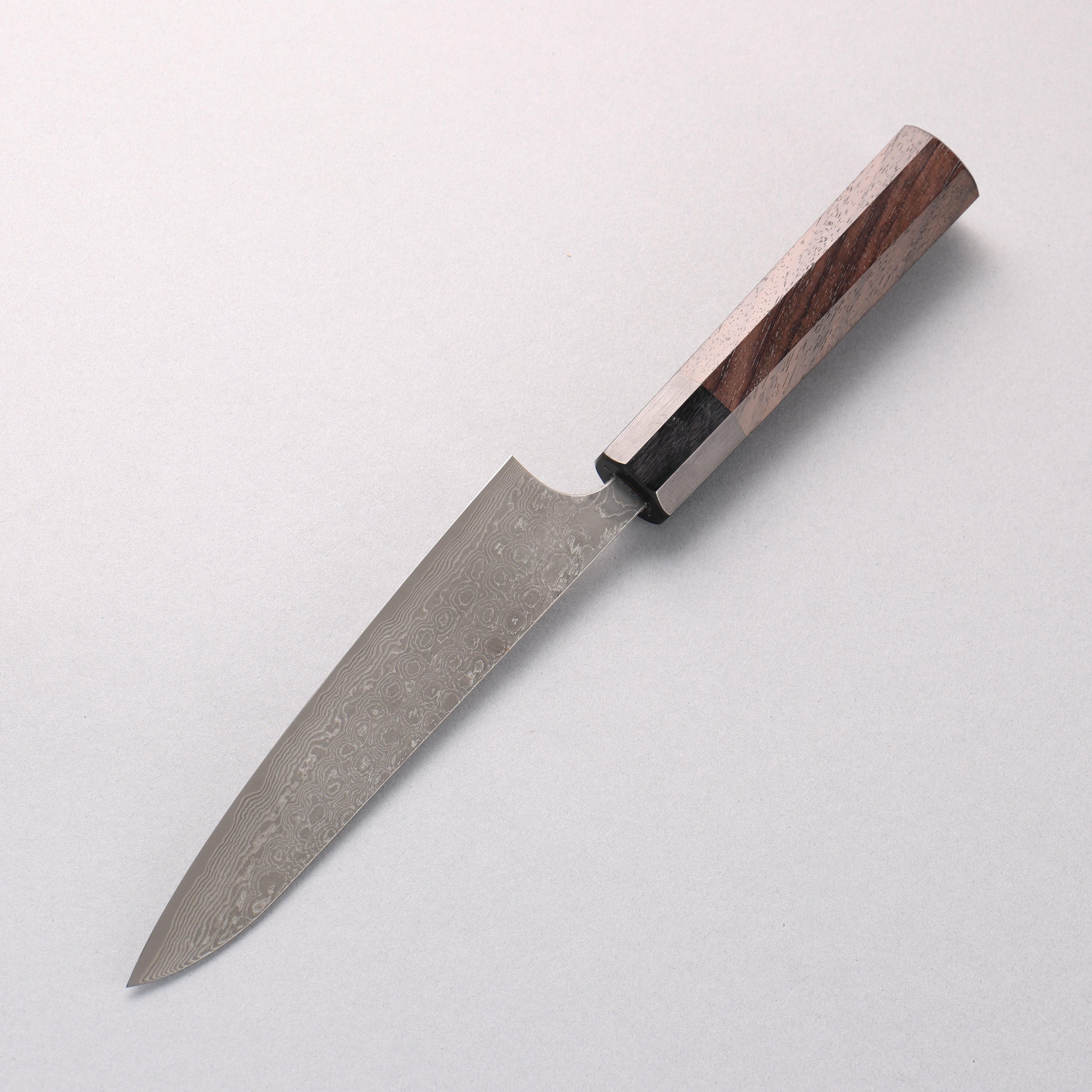 Masakage Kumo VG10 Damascus Petty-Utility 150mm Shitan Handle - Japanny - Best Japanese Knife