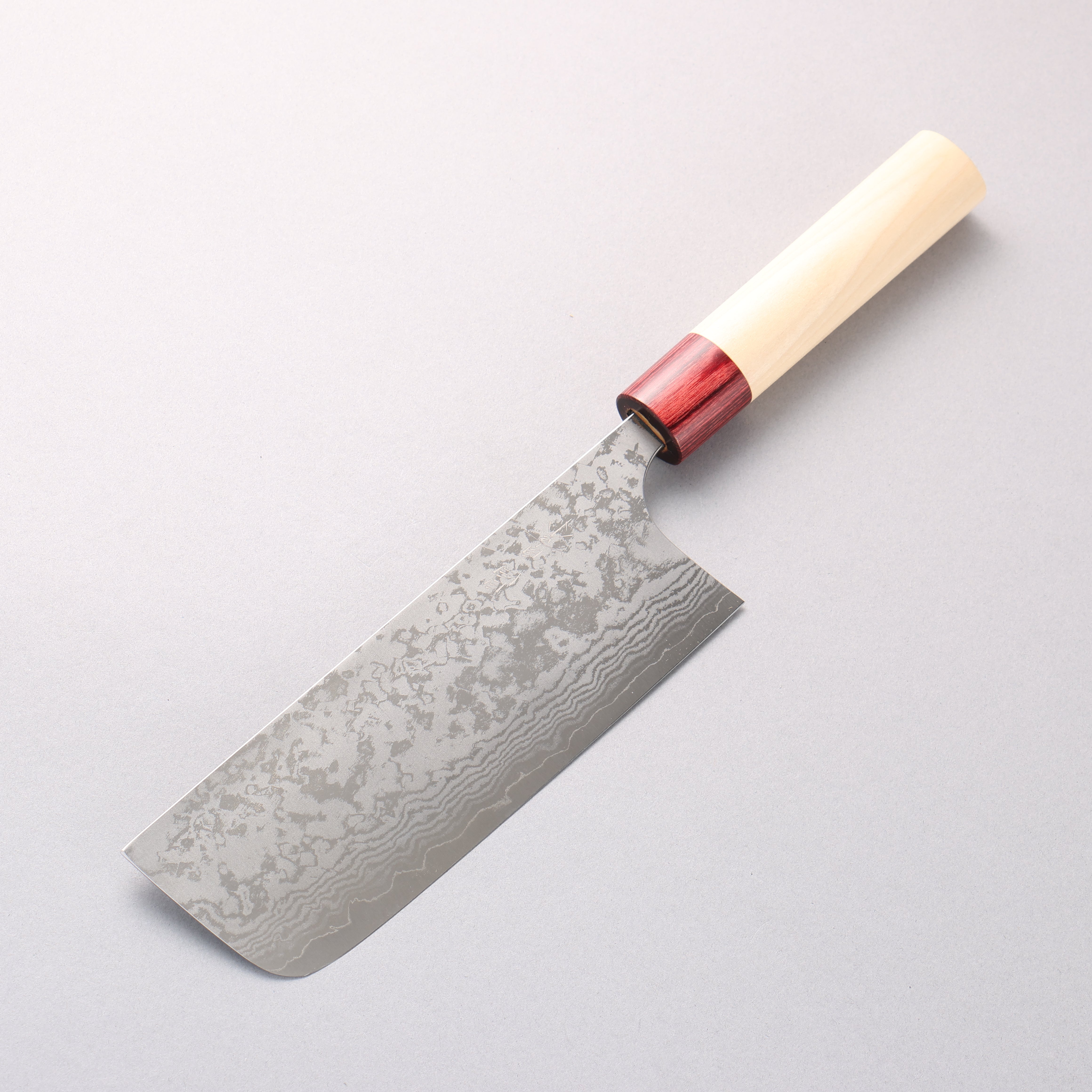 Masakage Kiri VG10 Damascus Nakiri 170mm Magnolia Handle - Japanny - Best Japanese Knife