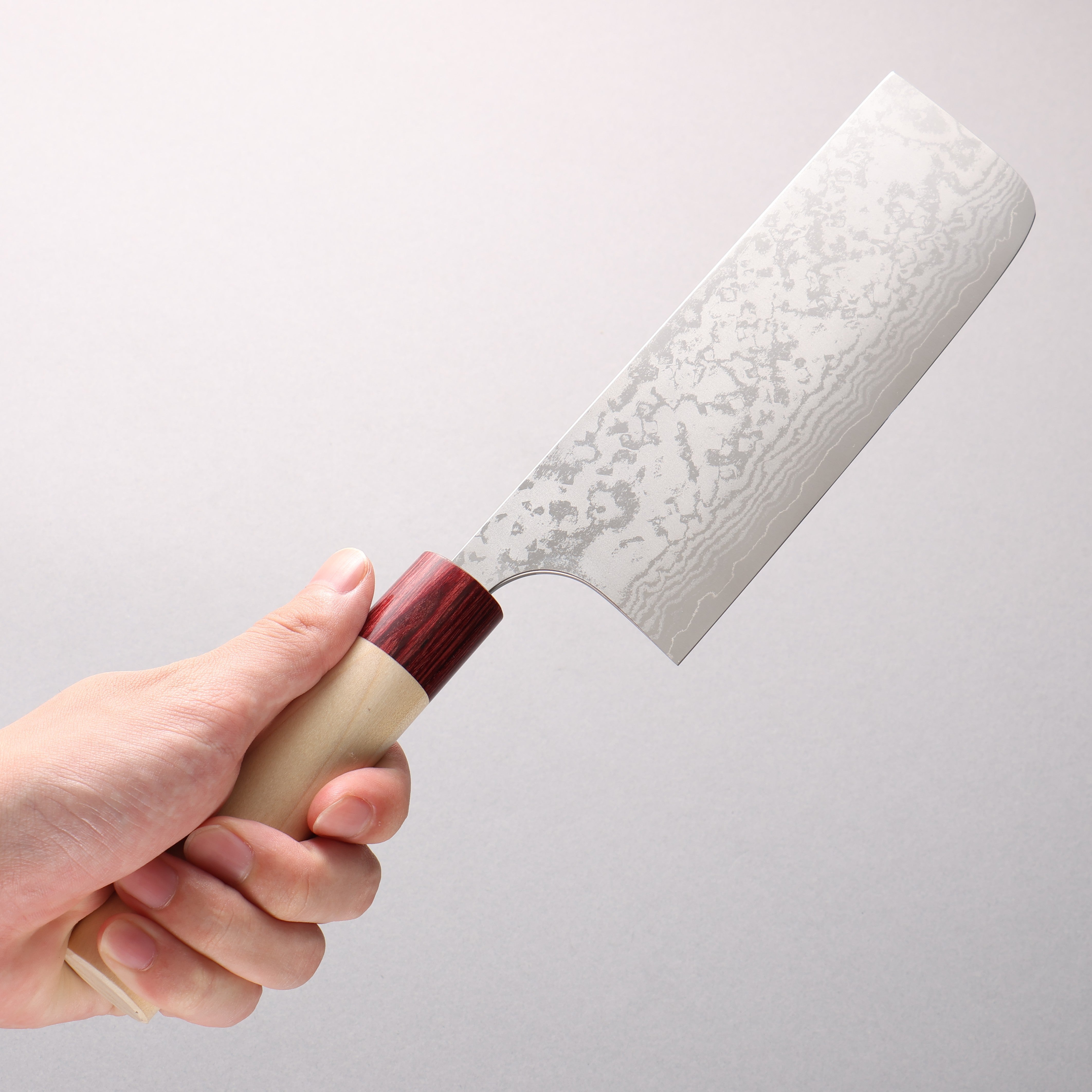Masakage Kiri VG10 Damascus Nakiri 170mm Magnolia Handle - Japanny - Best Japanese Knife