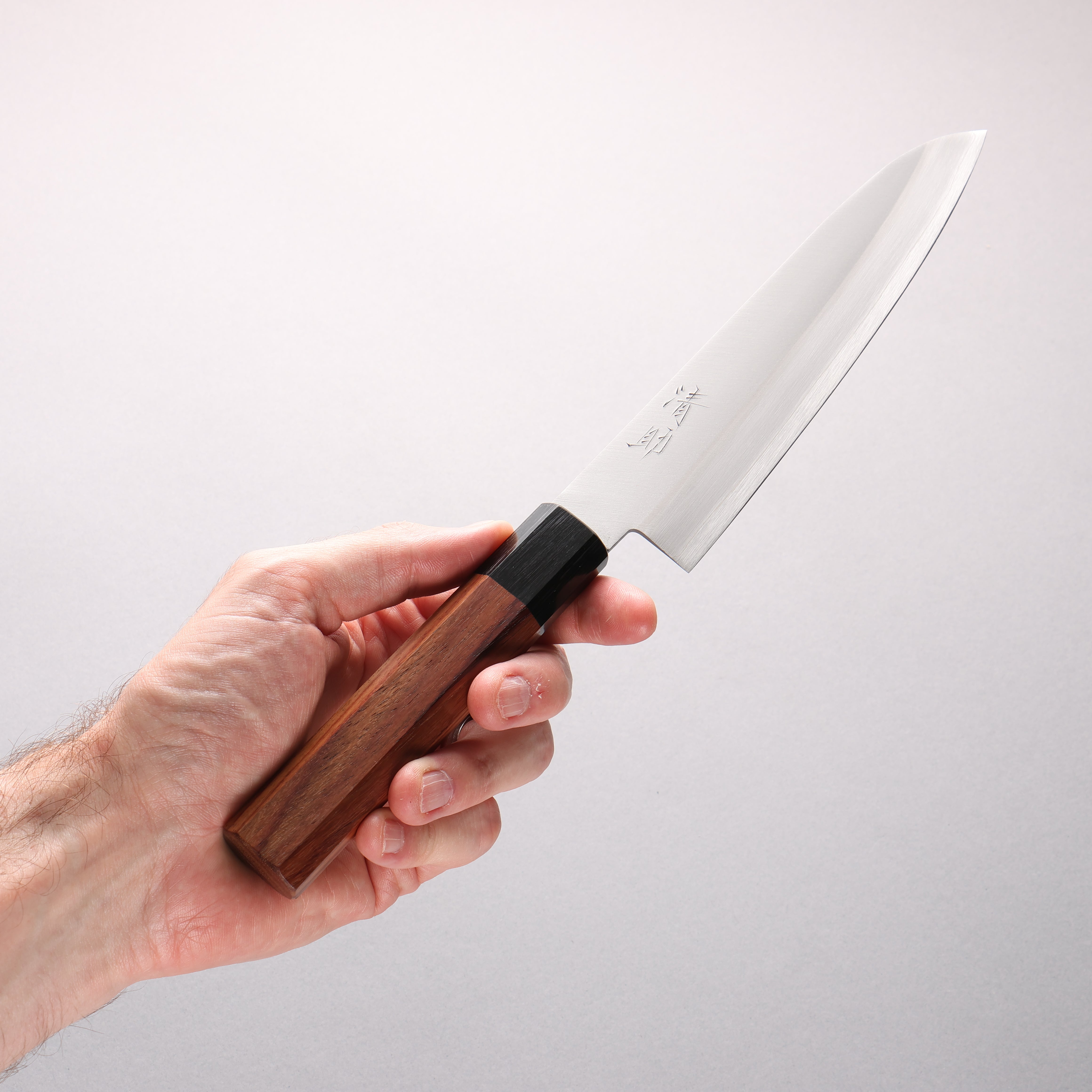 Seisuke Blue Super Kasumitogi Gyuto 180mm Shitan Handle - Japanny - Best Japanese Knife