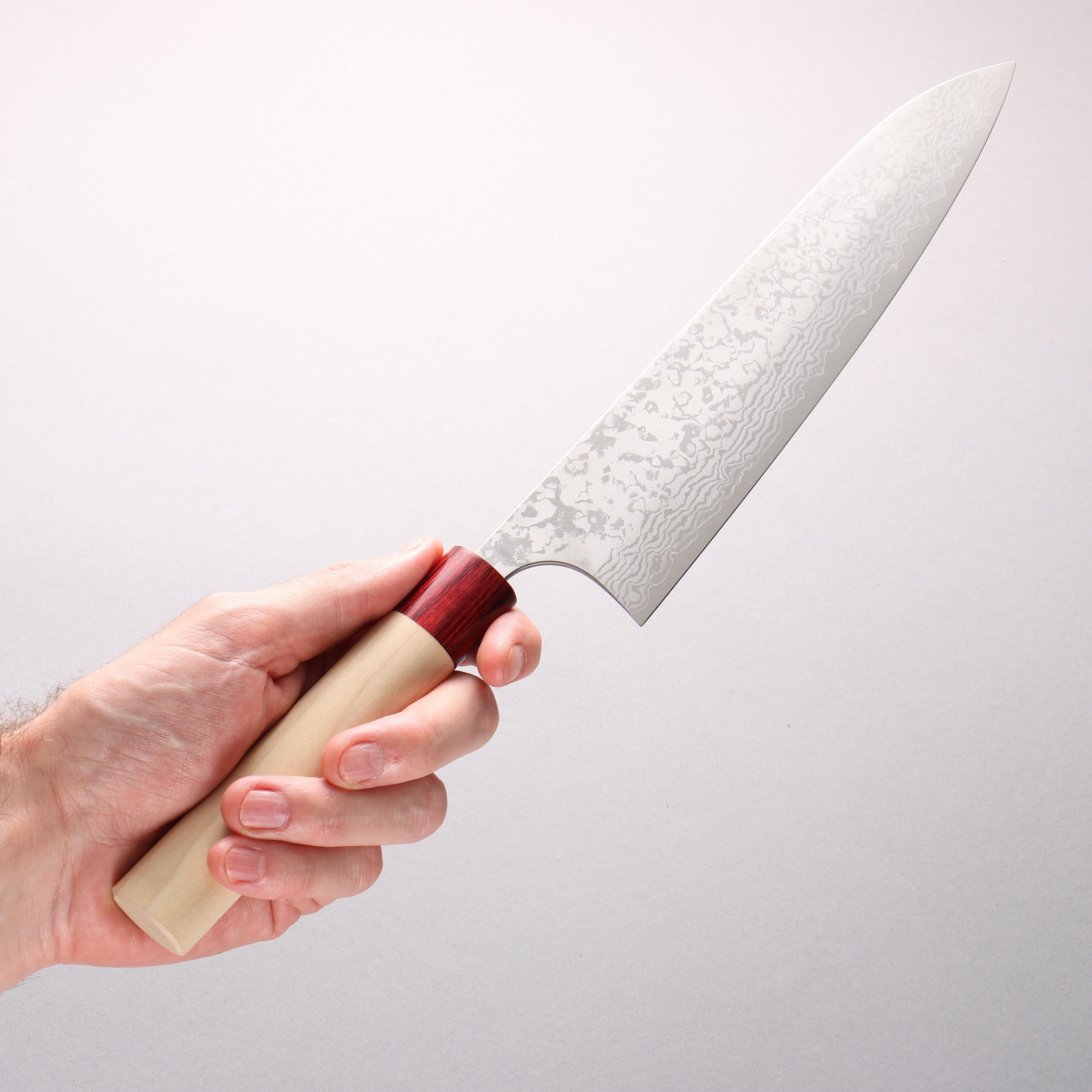 Masakage Kiri VG10 Damascus Gyuto 240mm Magnolia Handle