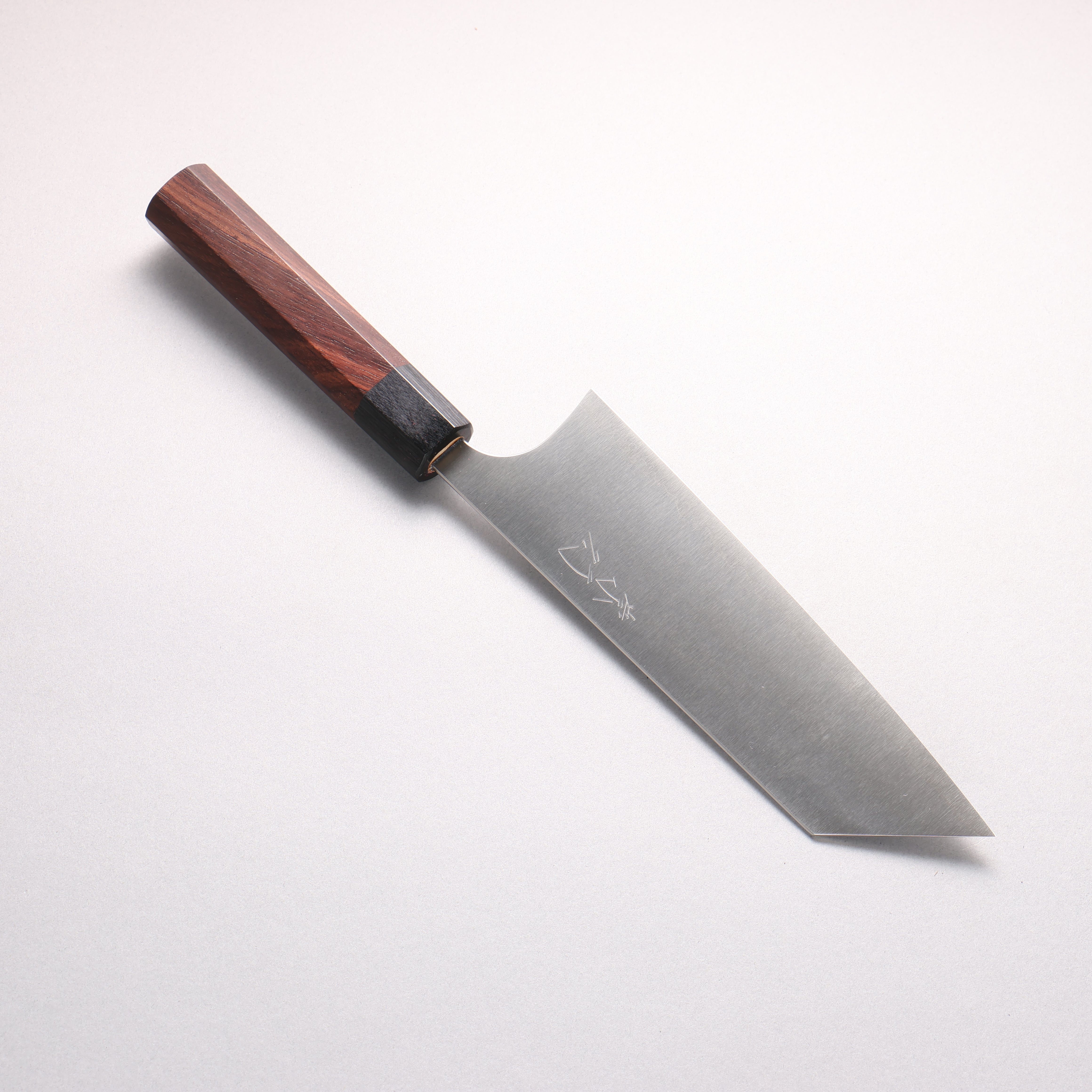 Shibata Takayuki Koutetsu SG2 Bunka 180mm Rosewood (Ferrule: Black Pakka Wood) Handle - Japanny - Best Japanese Knife